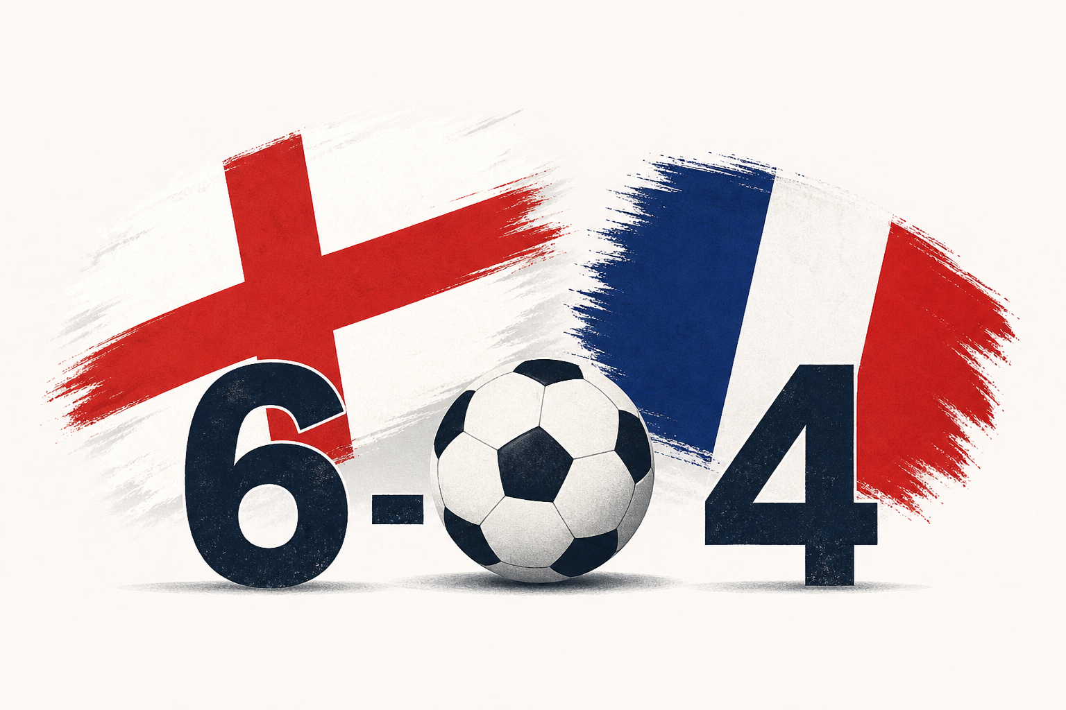 Saka scores 3, Mbappé scores 2 as England beats France 6-4 for third place