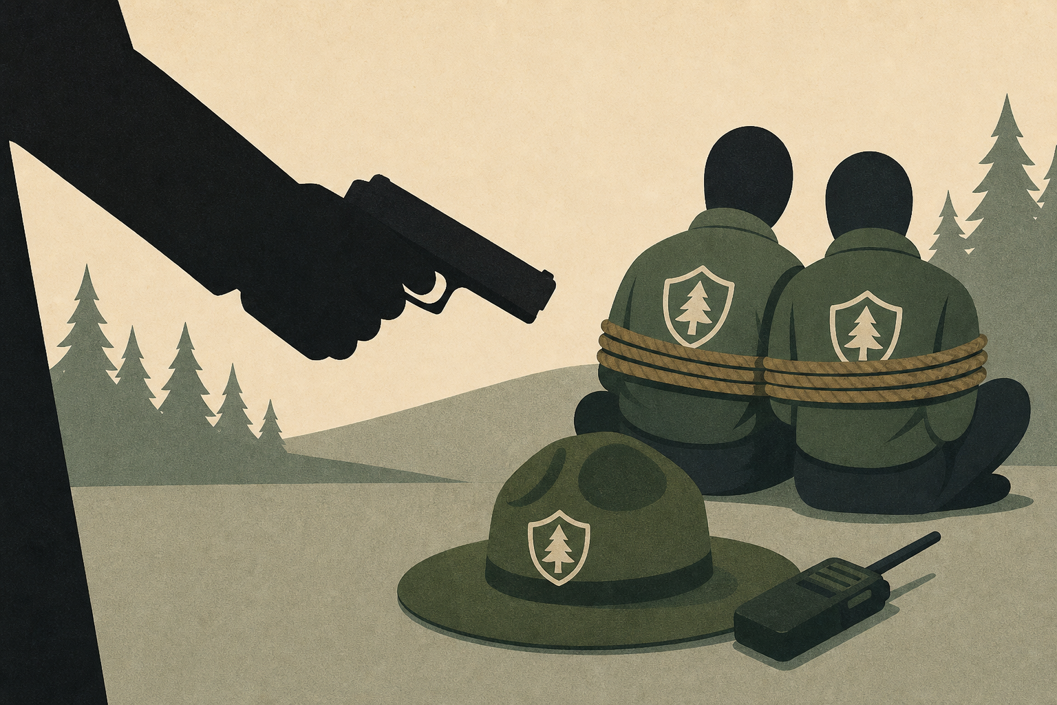 2 Forest Service workers kidnapped and held at gunpoint