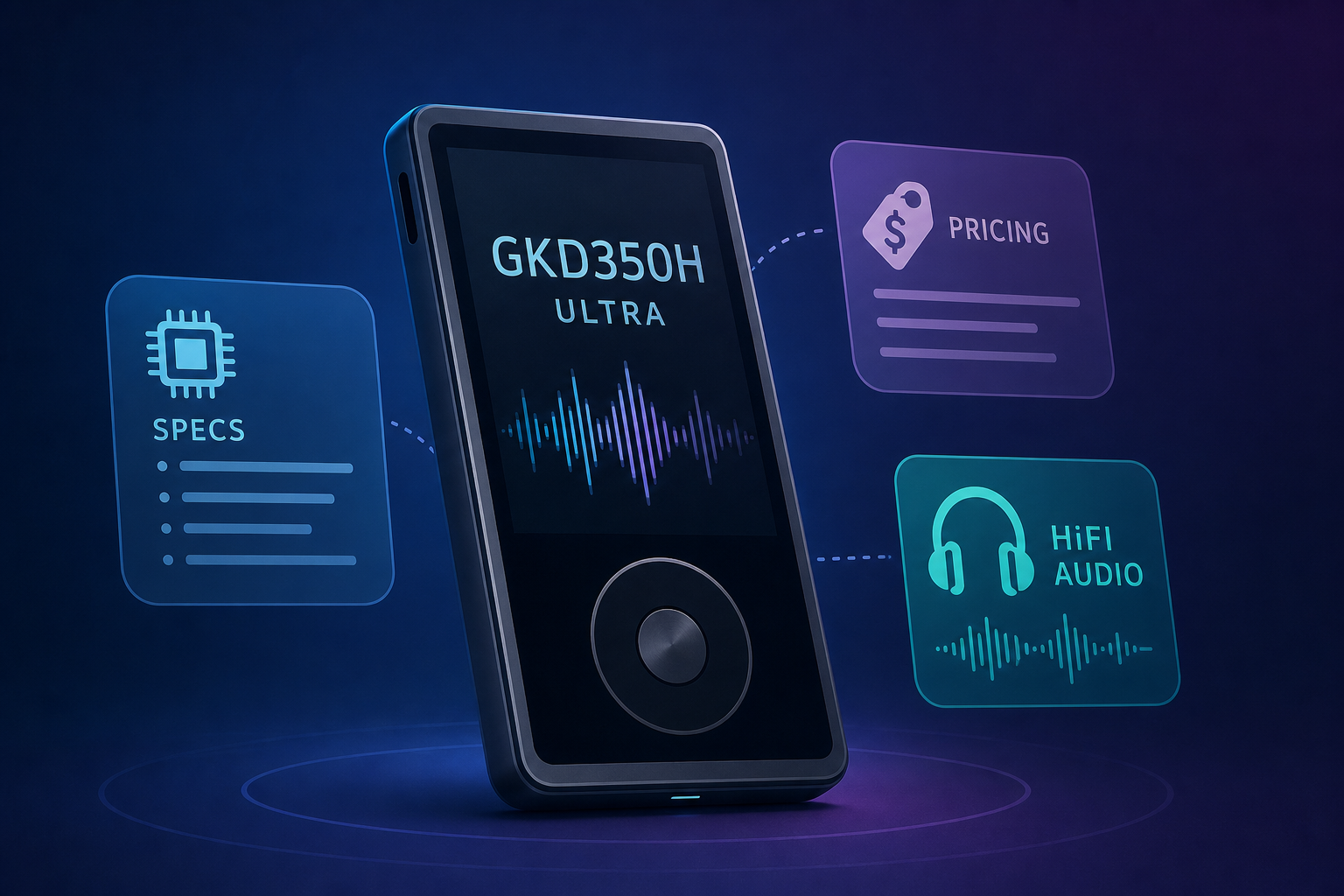 New GKD350H Ultra Details Reveal Specs, Pricing, and HiFi Audio