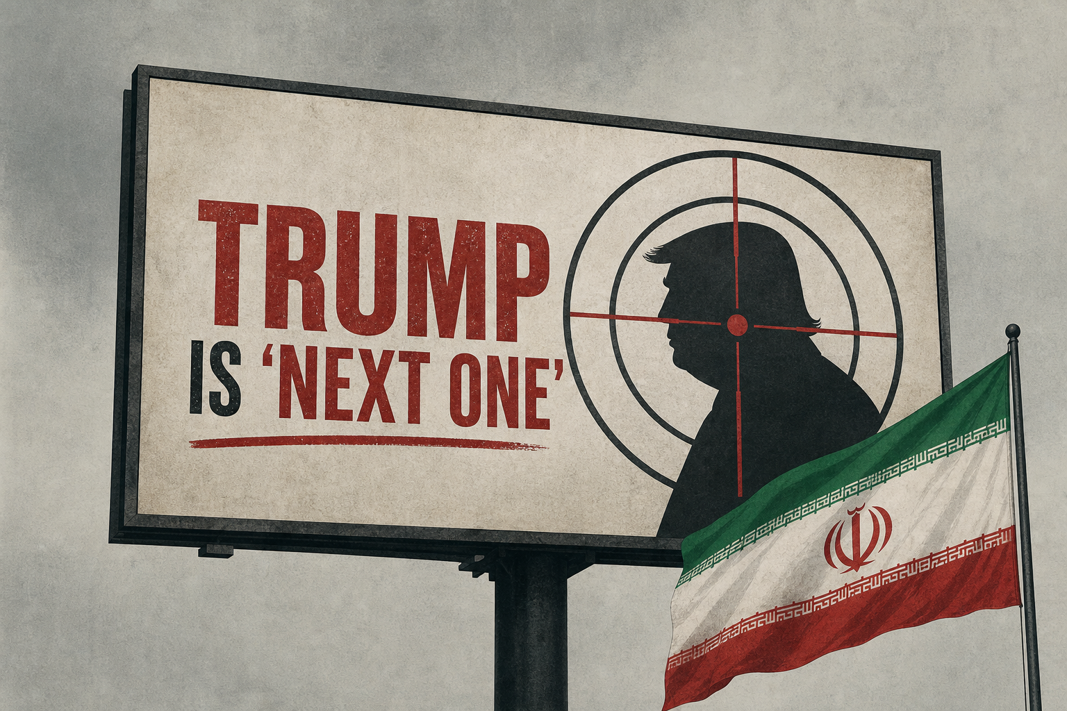 New Iranian billboard threatens Trump is 'next one' after death of regime critic Lindsey Graham