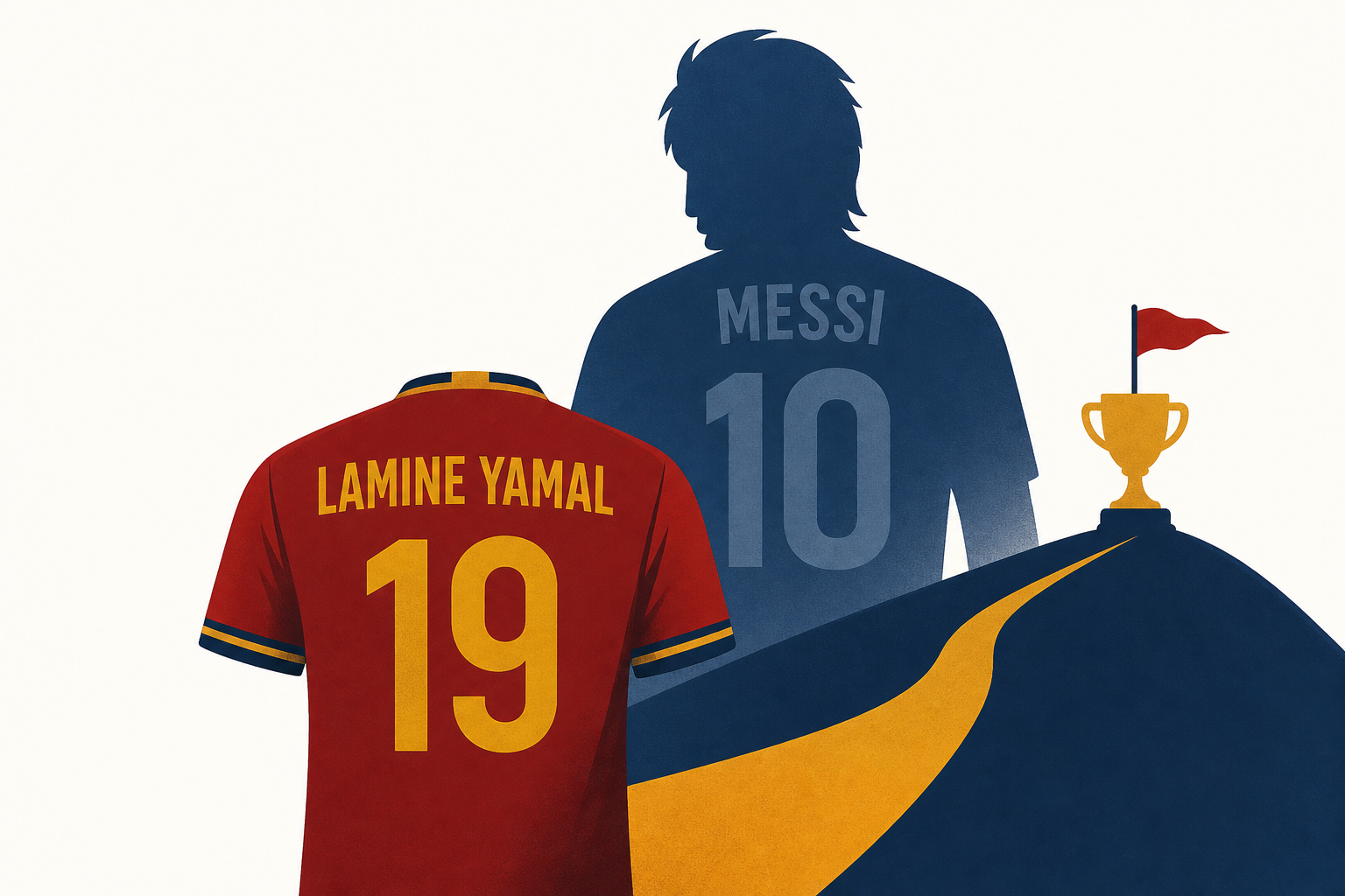 Lamine Yamal isn’t worried about facing childhood hero Messi, wants to win for Spain