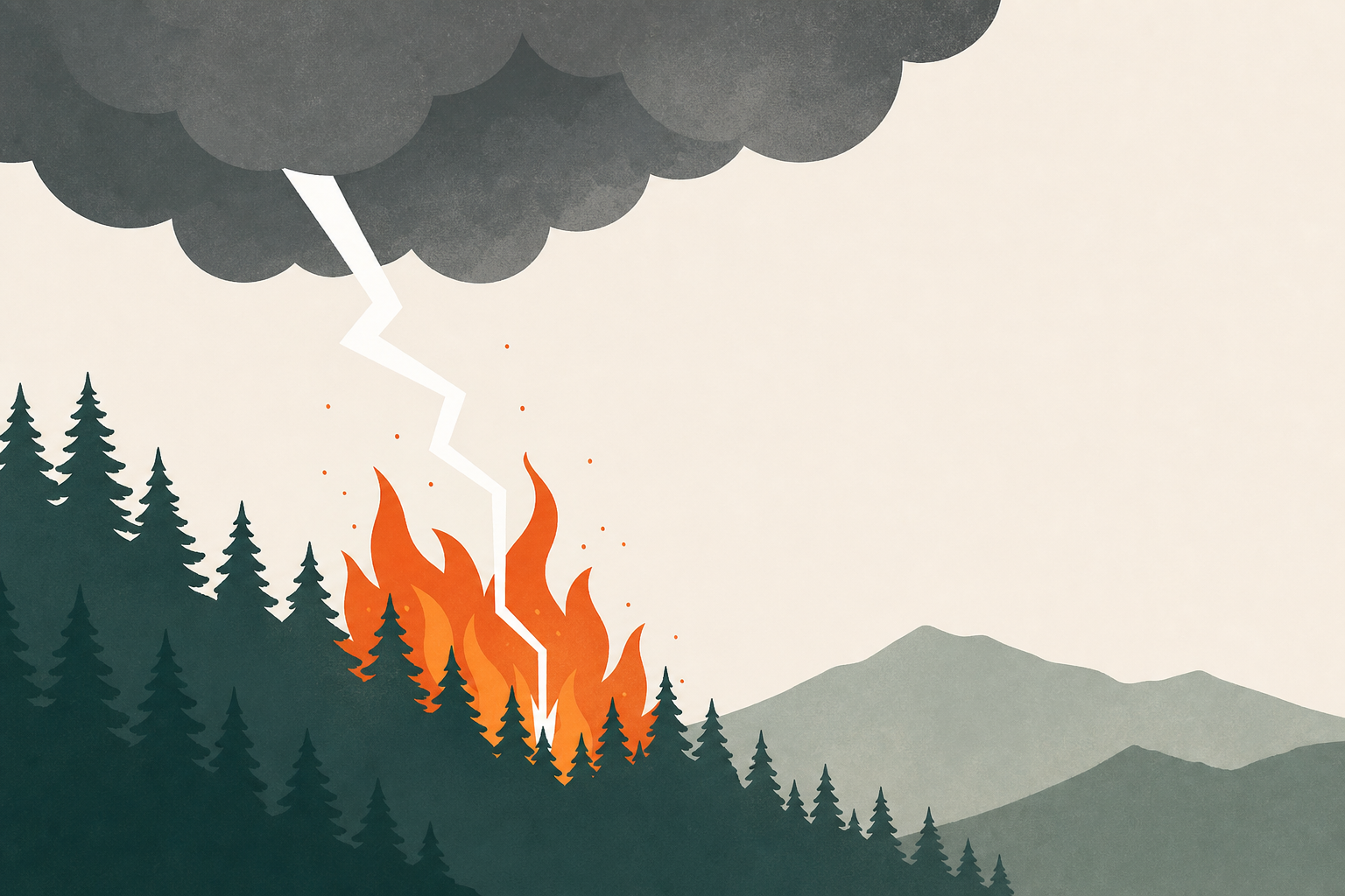 What to Know About Fires Caused by Lightning in the Pacific Northwest