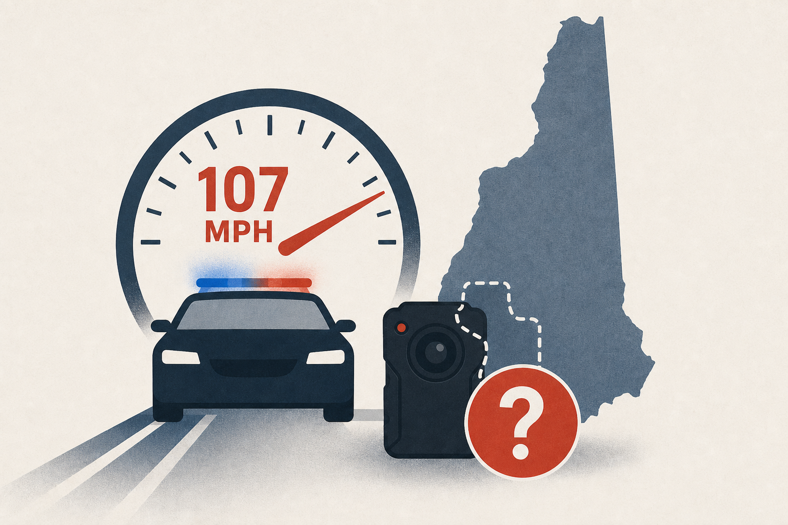 New Hampshire lawmaker's 107 mph stop and missing body cam footage