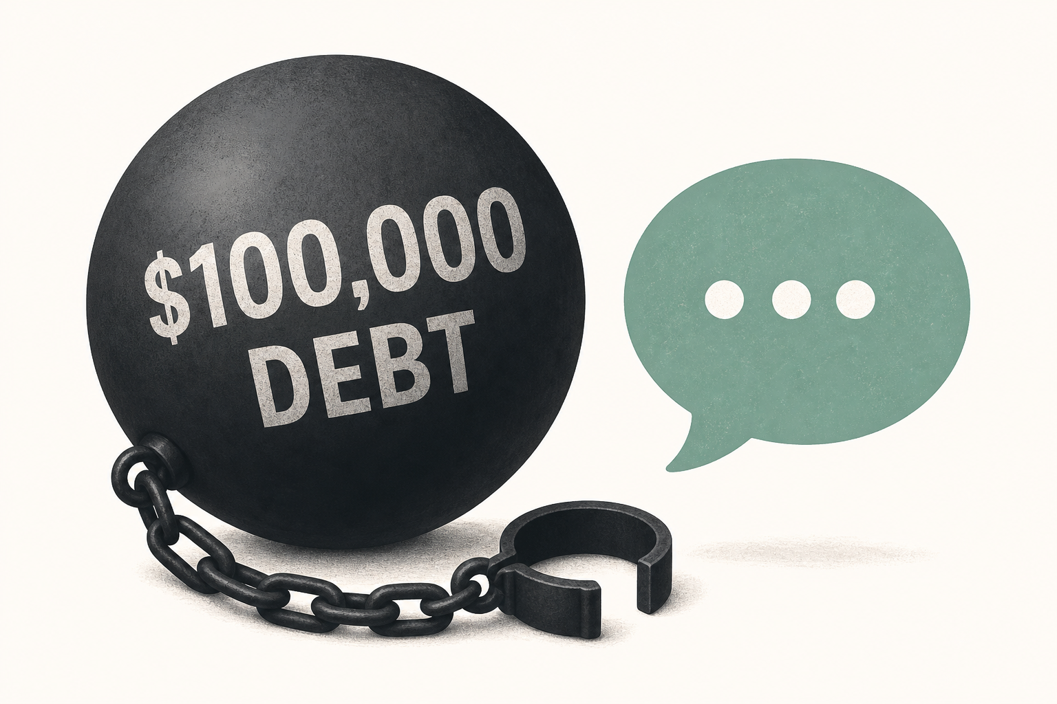 I Was Ashamed of My $100,000 Debt Until I Told My Friends
