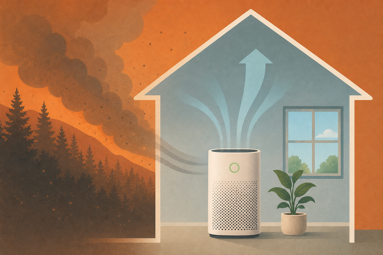 How to keep the air inside your home clean during wildfires