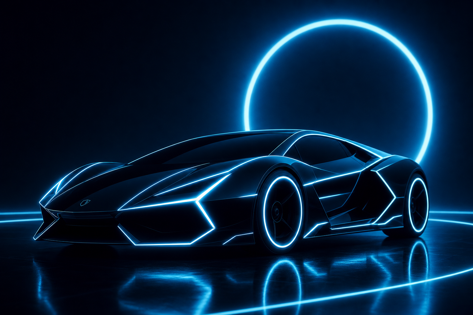 Lamborghini's Newest Custom Supercar Looks Like It Jumped Out Of A Tron Movie