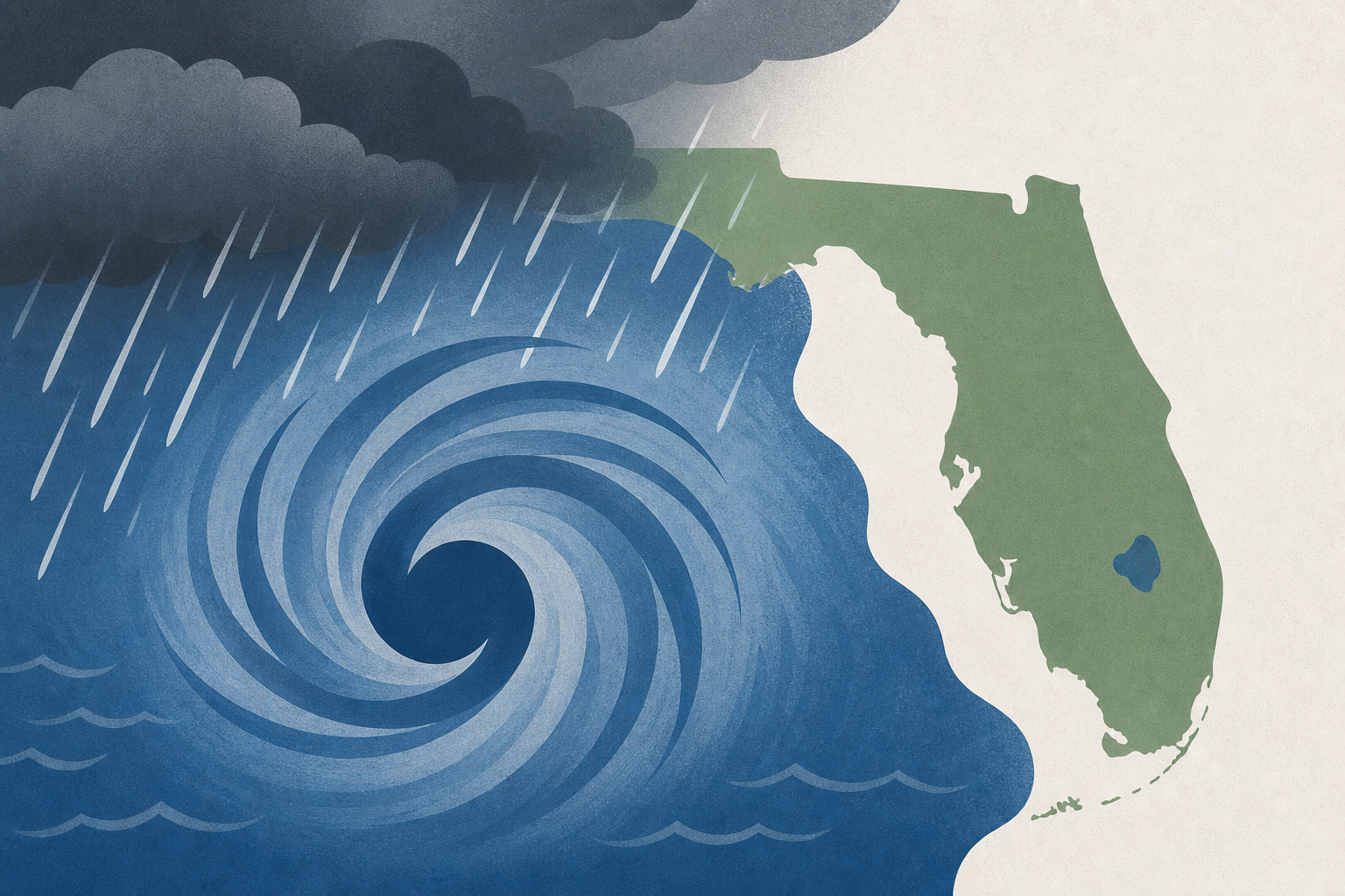 Tropical depression forms in Gulf, heavy rains may impact Florida
