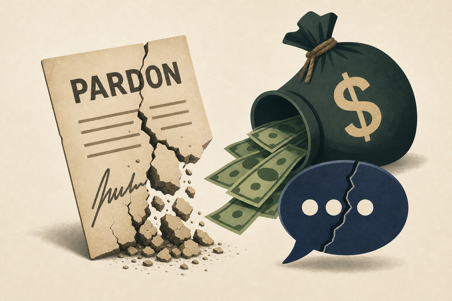 Trump's pardon-for-cash scheme crumbles as wealthy clients spill the beans