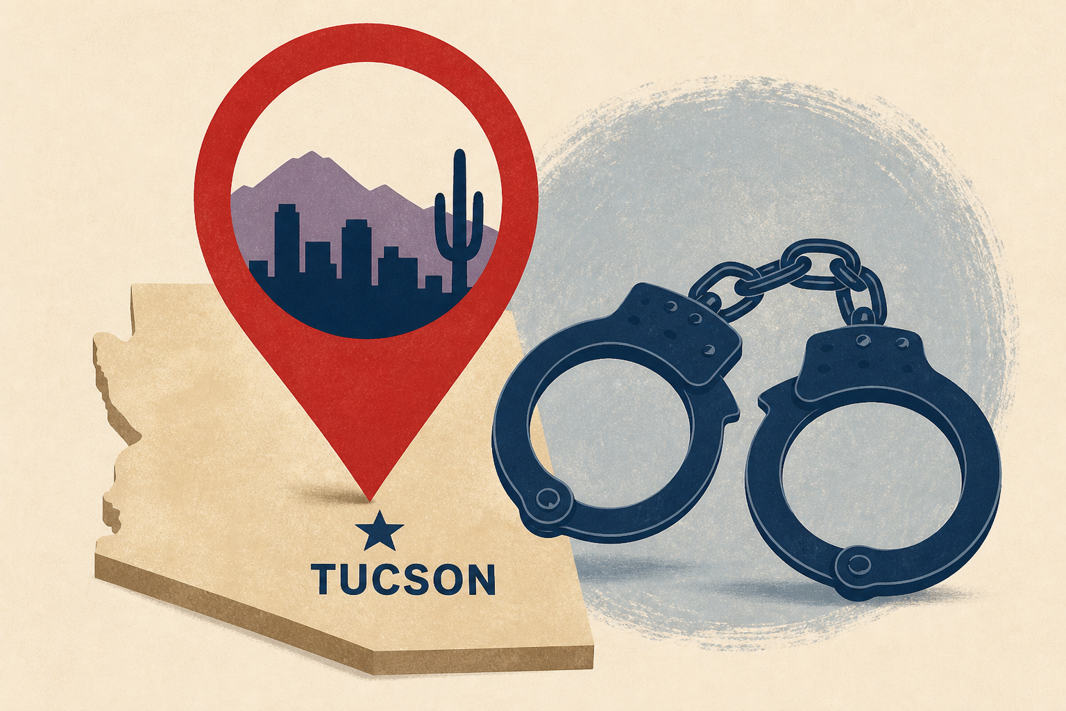 9 injured in downtown Tucson shooting, 1 in custody