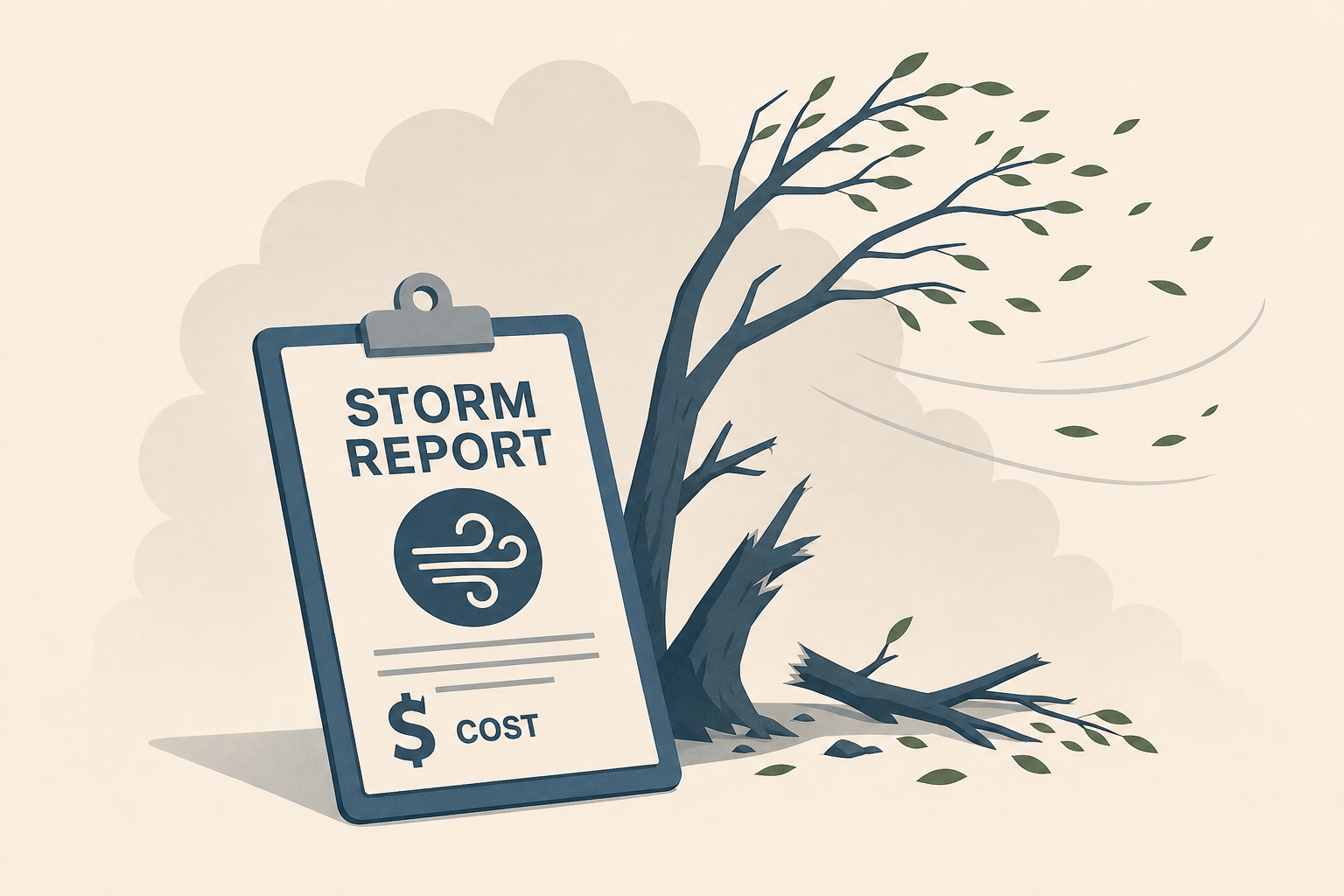 July 19 The Smoke Has Cleared With The Cost Of Wind Damage In Storm Reports