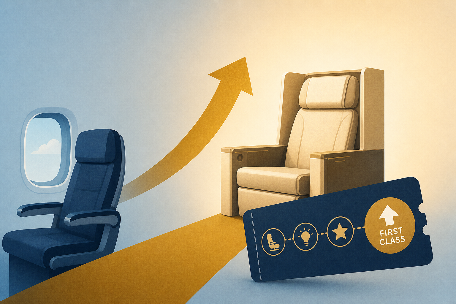Flight attendant reveals clever hacks to get a first-class upgrade
