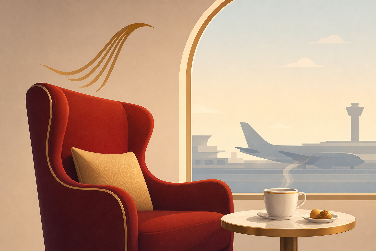 The Air India First Class Lounge Delhi Is Delightful… What A Treat!