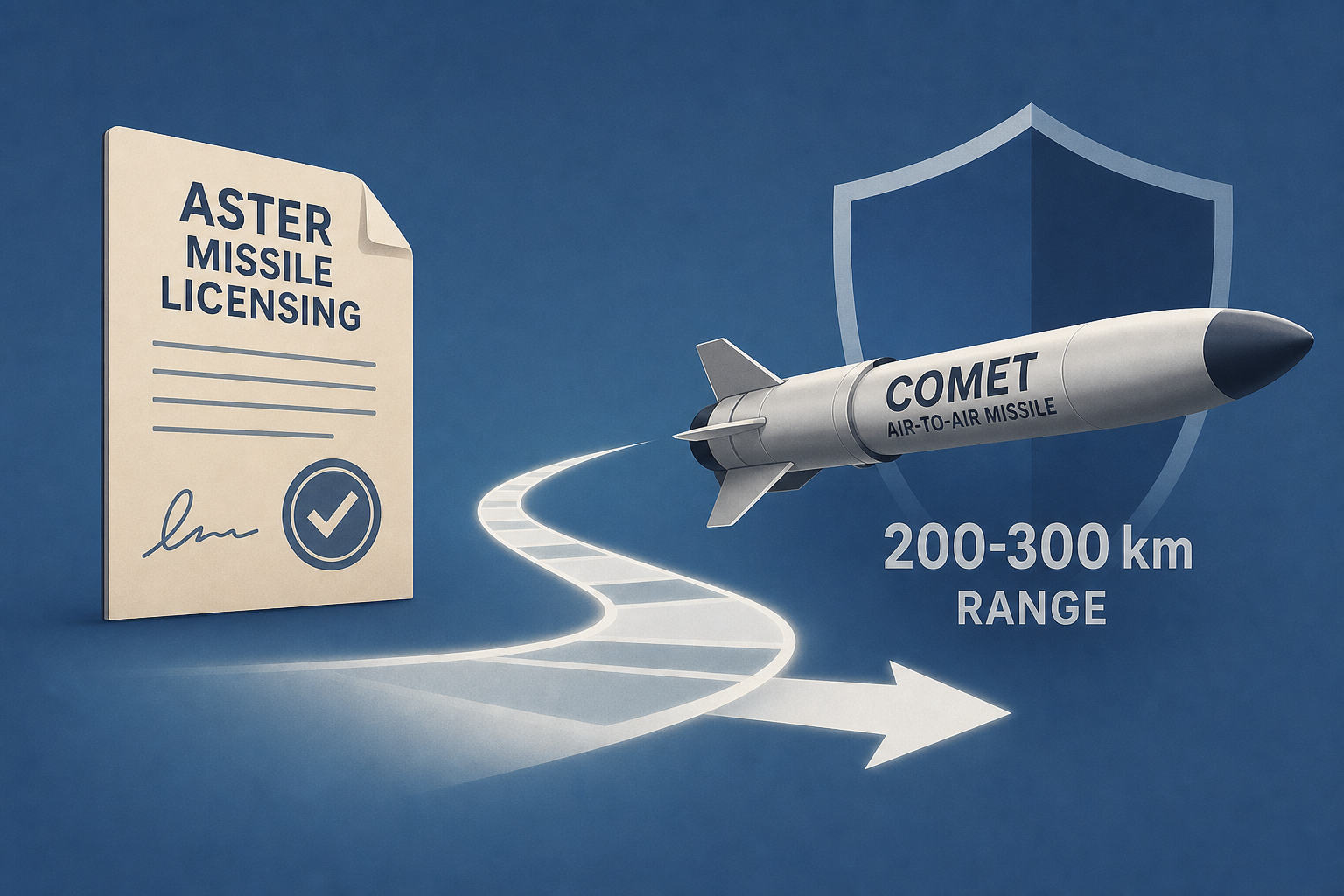 How Aster Missile Licensing Could Pave the Way for Ukraine to Get Comet Air-to-Air Missile with 200-300 km Range