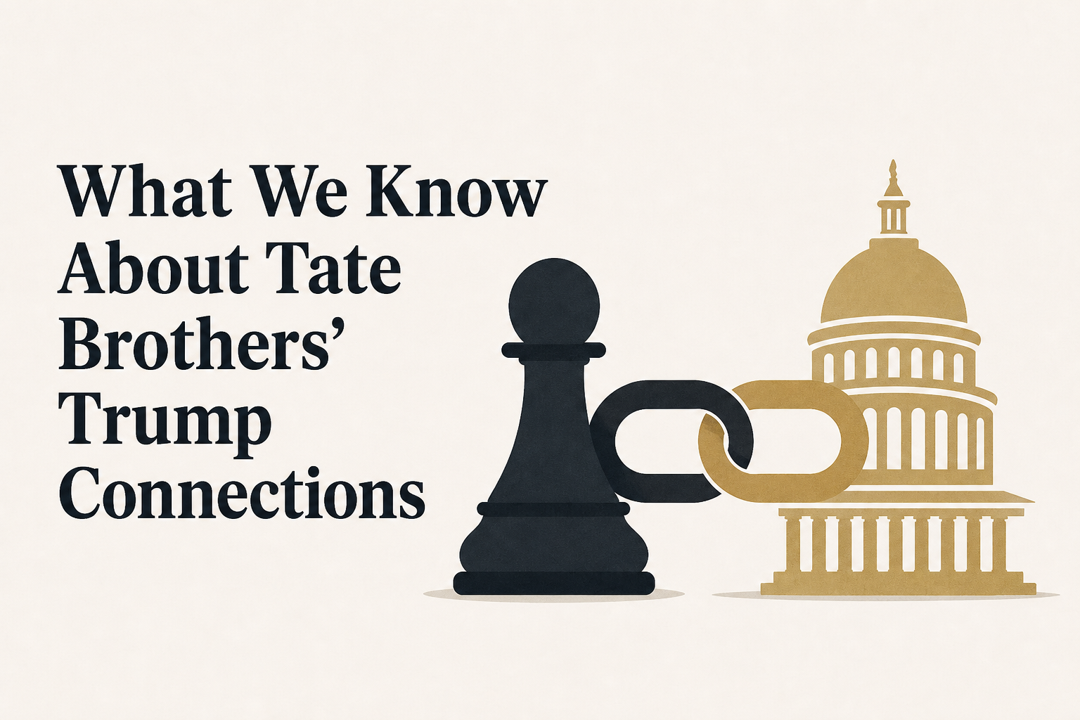 What We Know About Tate Brothers’ Trump Connections