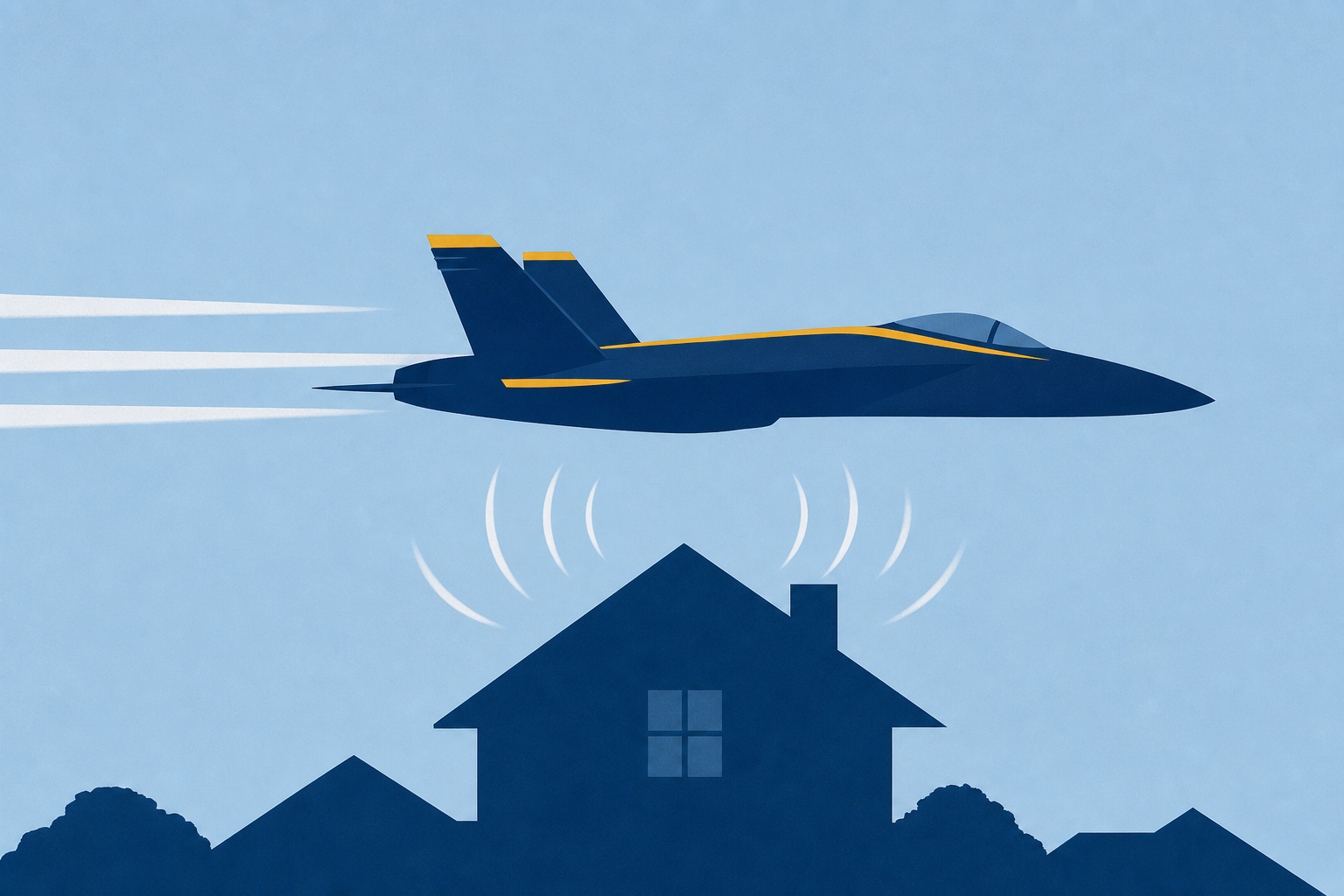 "Miscalculated": Blue Angels pilot "shaken" by accidental low flyover