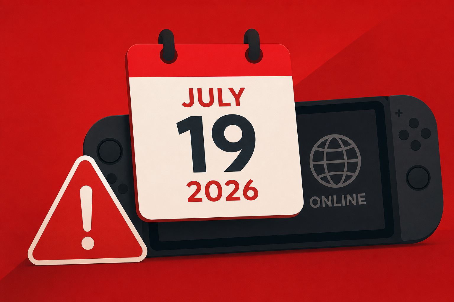 Nintendo maintenance schedule - July 19, 2026 - Switch Online downtime still planned