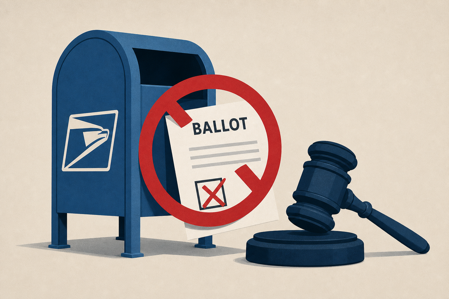 Appeals Court Rules USPS Will Suffer 'Irreparable Harm' if Prevented From Blocking Ballots