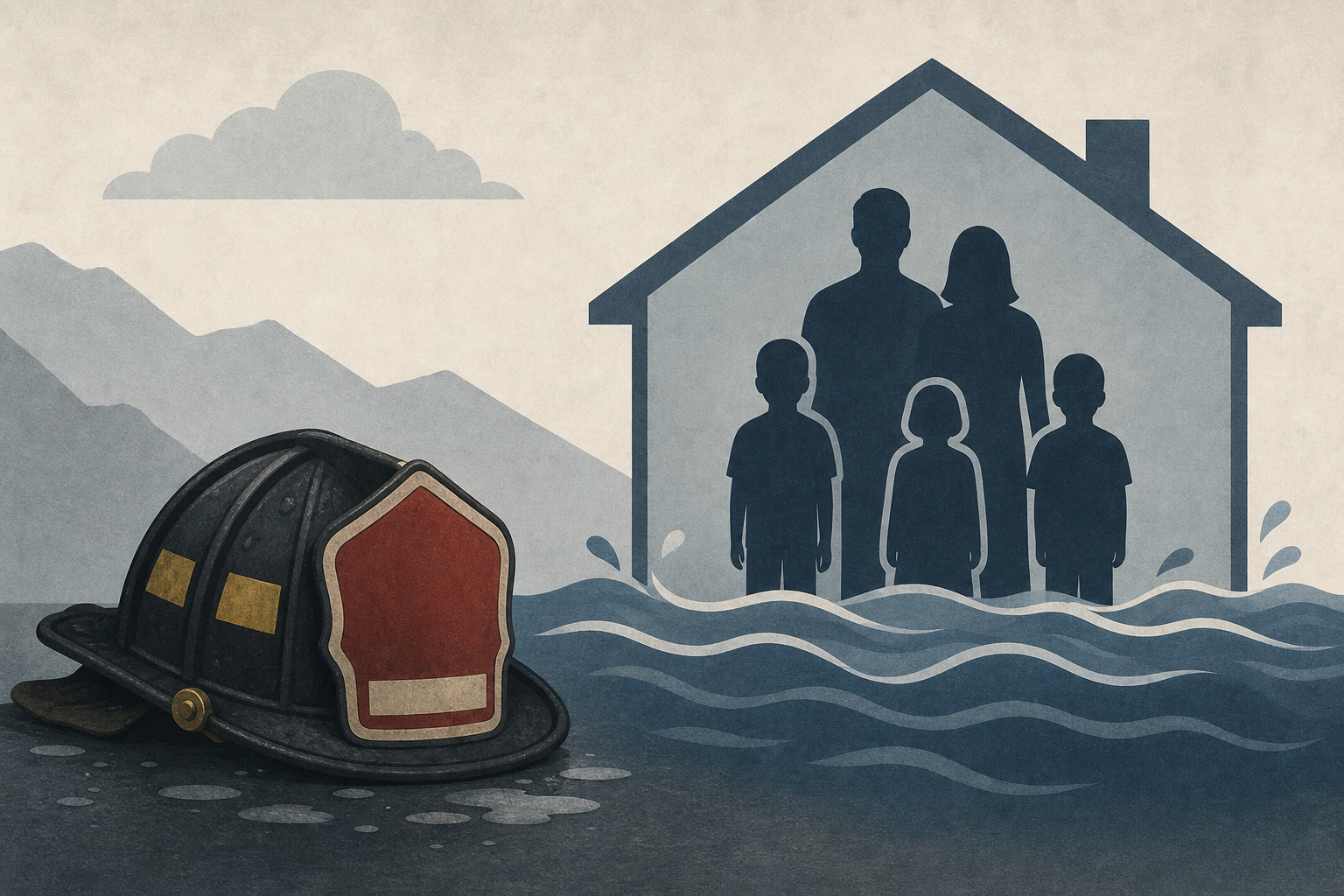 Fire captain, wife and 3 sons lost in Utah flash flood, authorities say