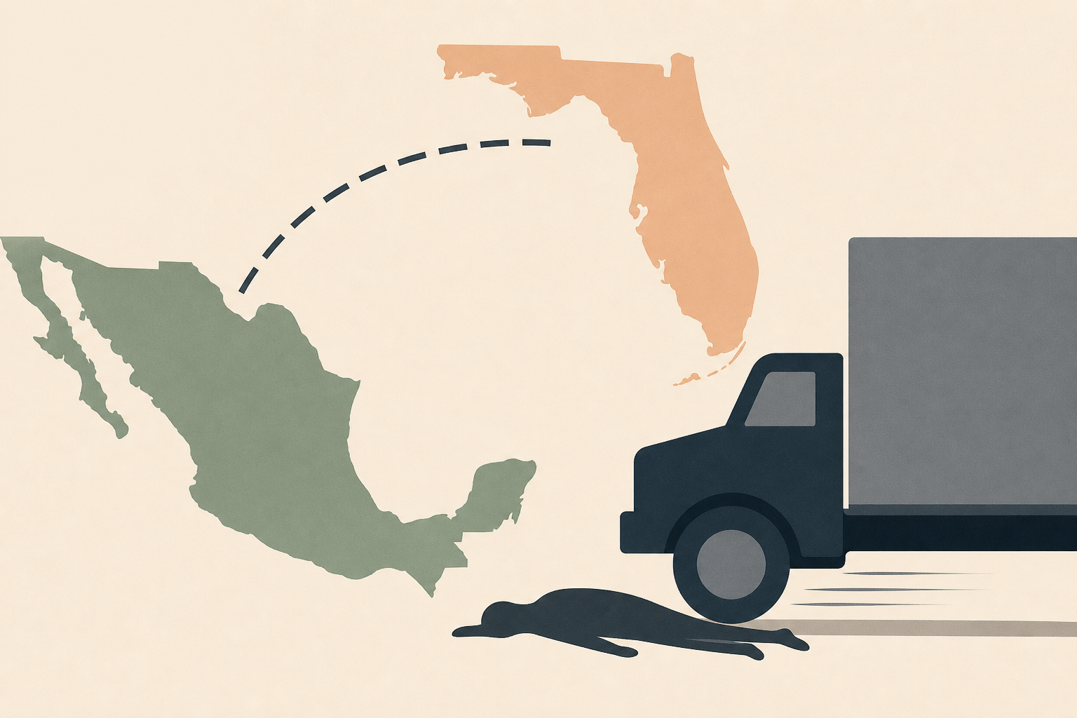Man Killed by Truck After ICE Encounter in Florida Was Visiting From Mexico