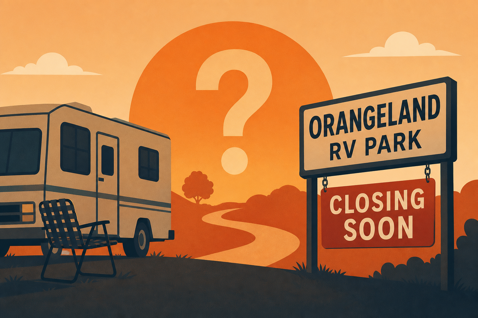 Orangeland RV Park residents face uncertainty as longtime Orange park prepares to close