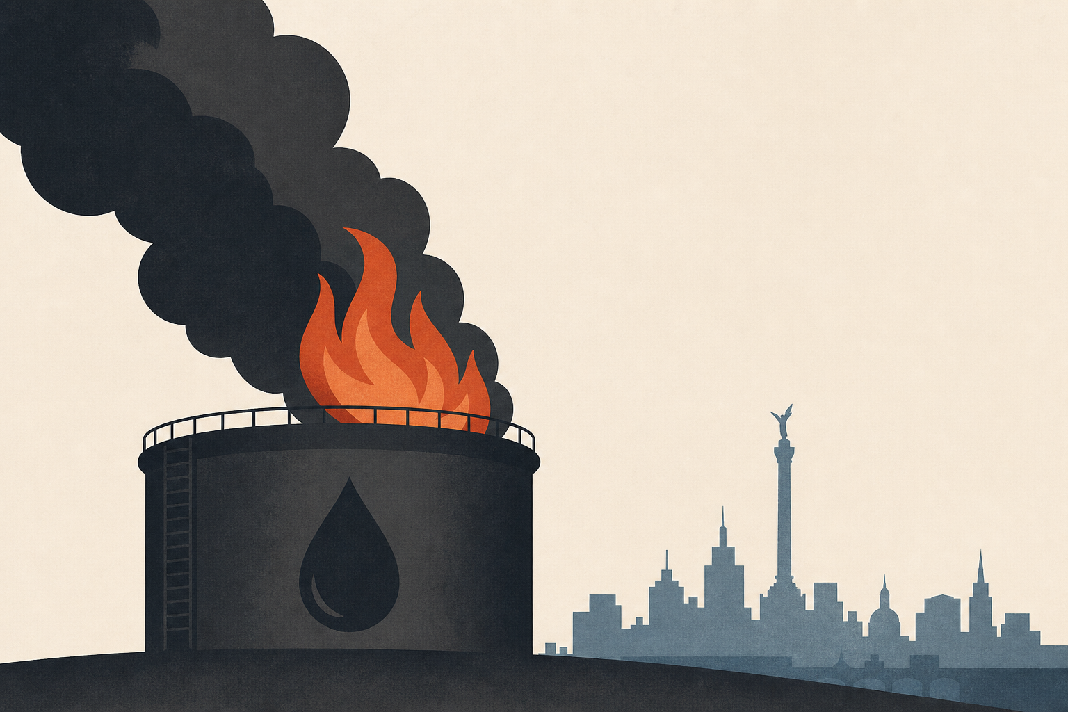 Ukraine-Russia war latest: Russian oil depots hit after Putin launches ballistic missile attack on Kyiv