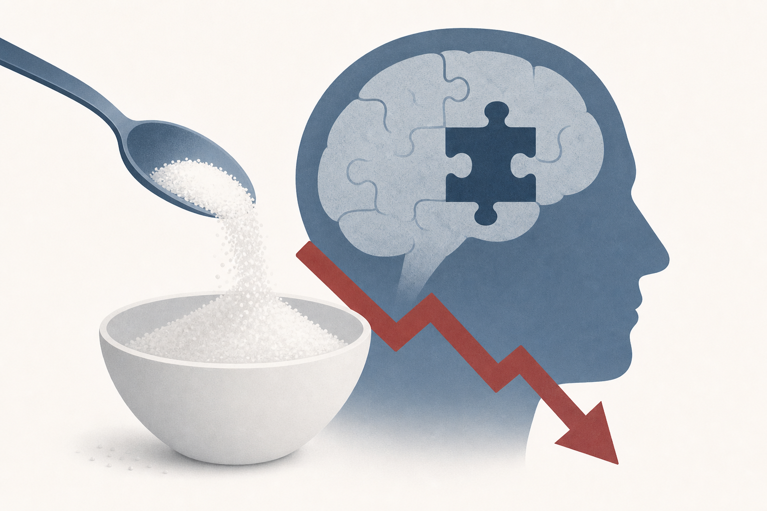 Higher consumption of sweeteners linked to decline in memory
