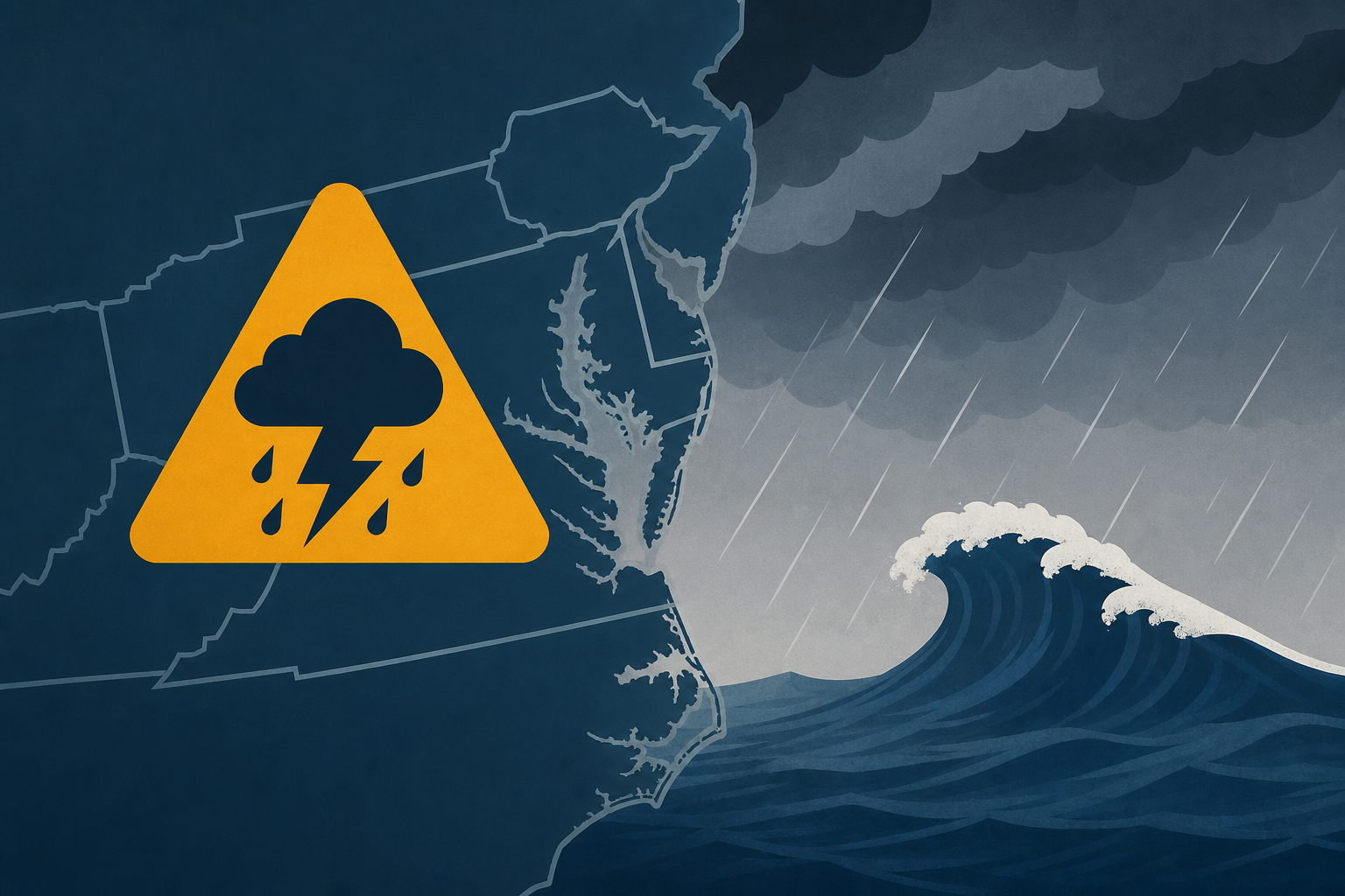 More than 40 million at risk as Mid-Atlantic braces for severe storms