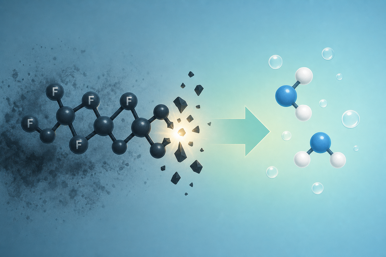 Researchers develop methods for breaking down forever chemicals