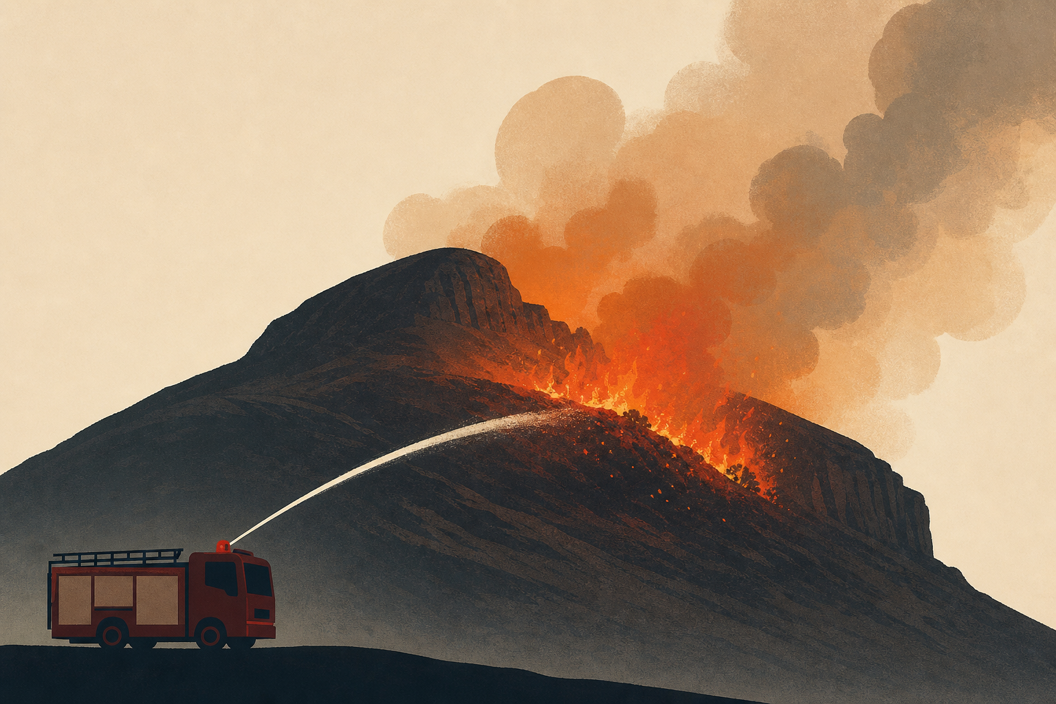 Fire crews battle blaze on Arthur’s Seat in Edinburgh