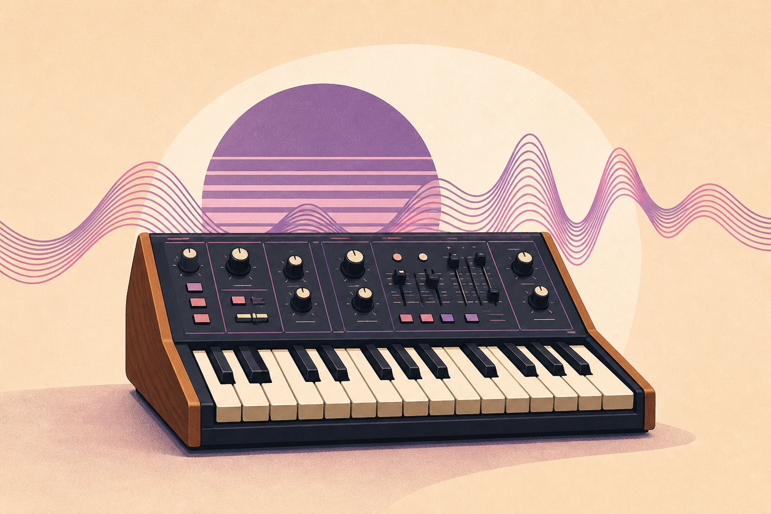 Orchid is a delightfully retro and approachable hipster synth