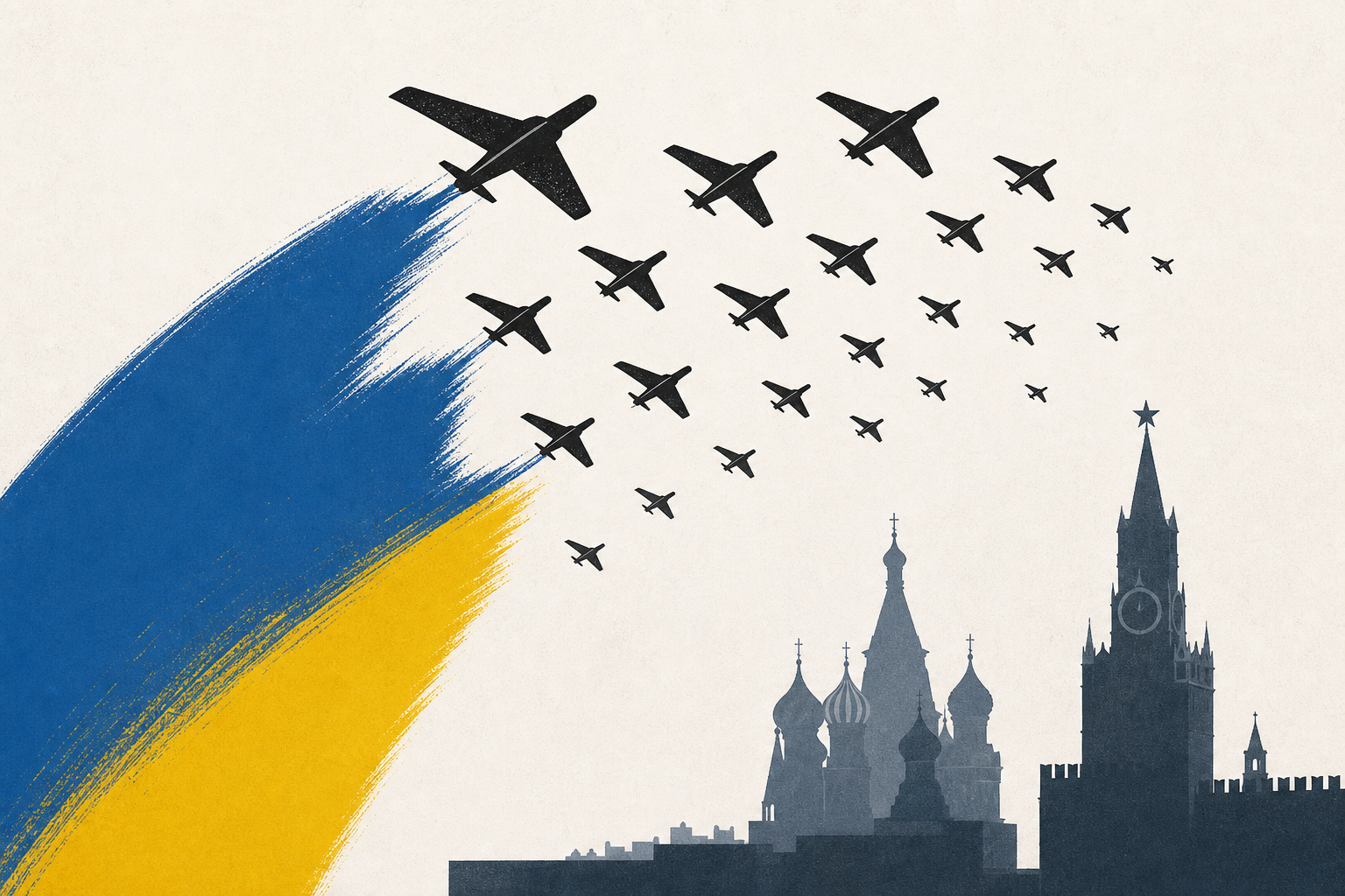 Ukraine fires 400 drones toward Moscow in latest major attack