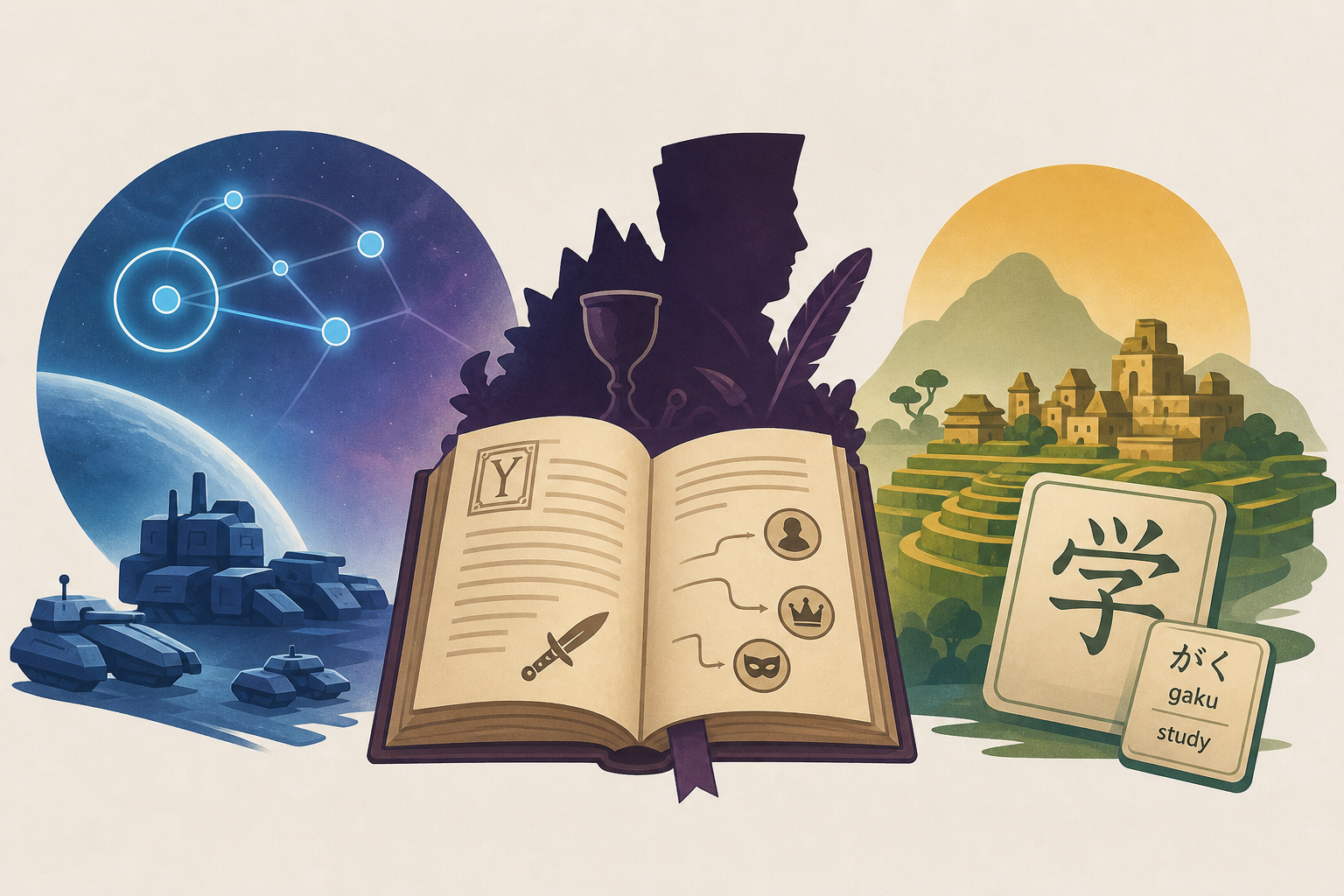 This week in PC games: a Mass Effect-style RTS, a gamebook RPG for back-stabbing nobles, and a civilisation builder that offers to teach you kanji