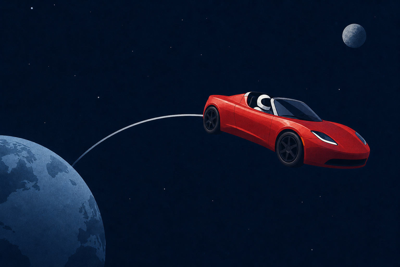 Where Elon Musk's Tesla Roadster is now after it was launched into space and caused amateur astronomer to panic
