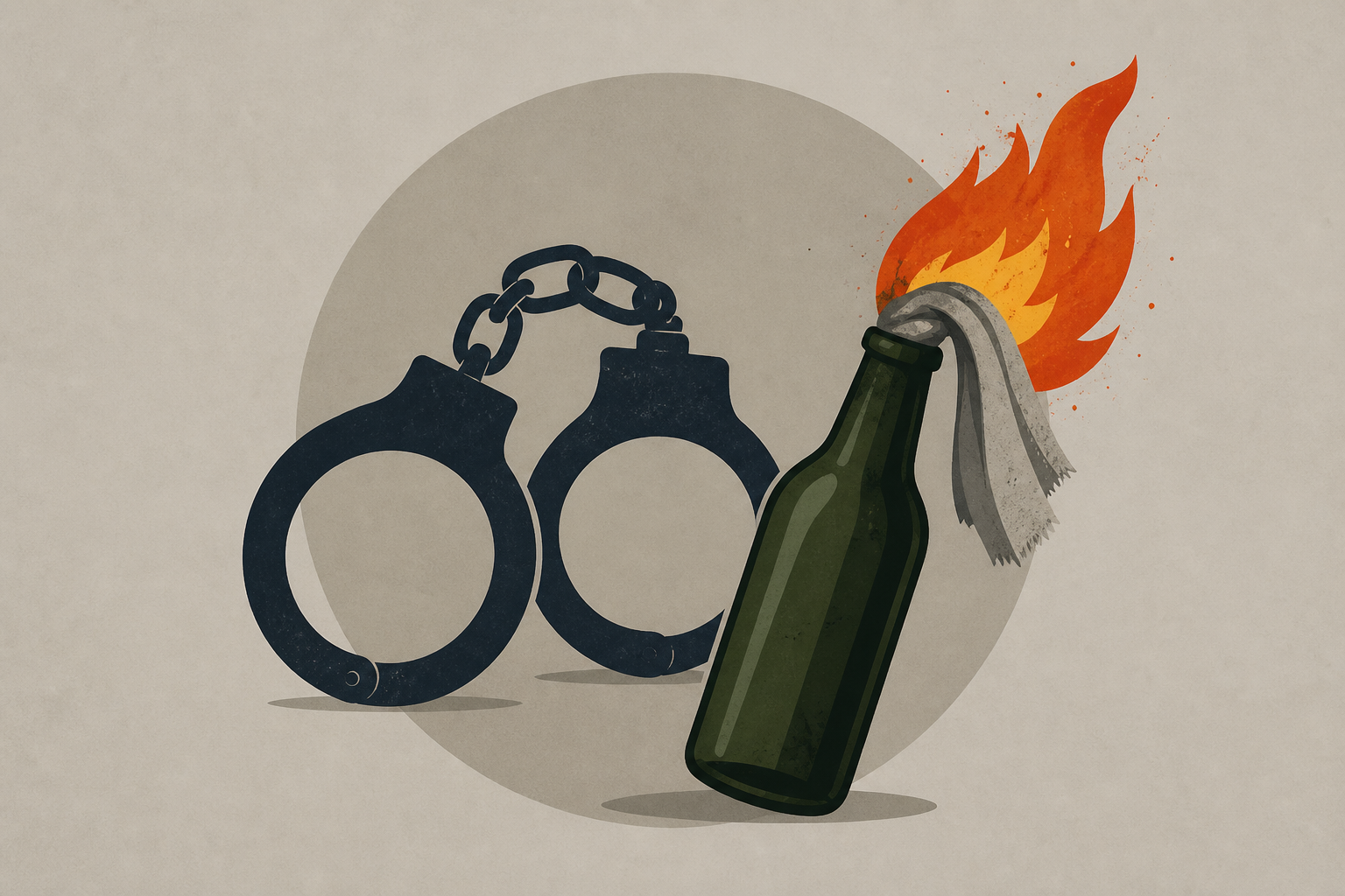 FBI alleges suspect in custody after deploying 'an incendiary device'