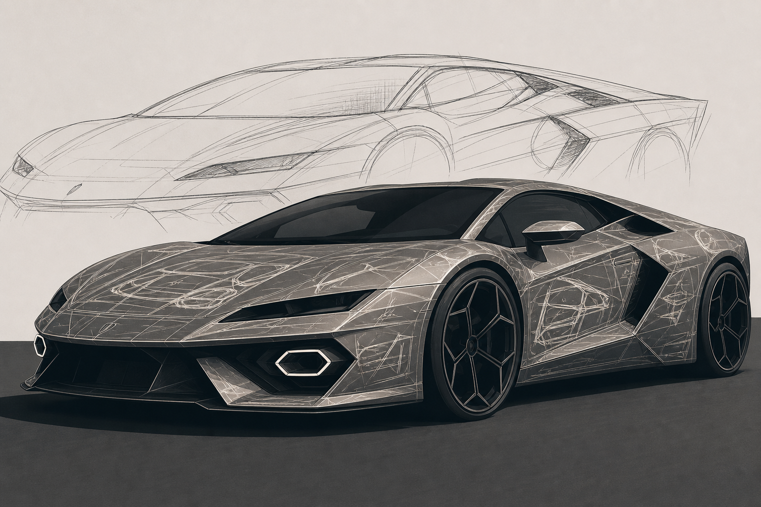 Lamborghini’s Newest Temerarios Wear Their Own Design Sketches