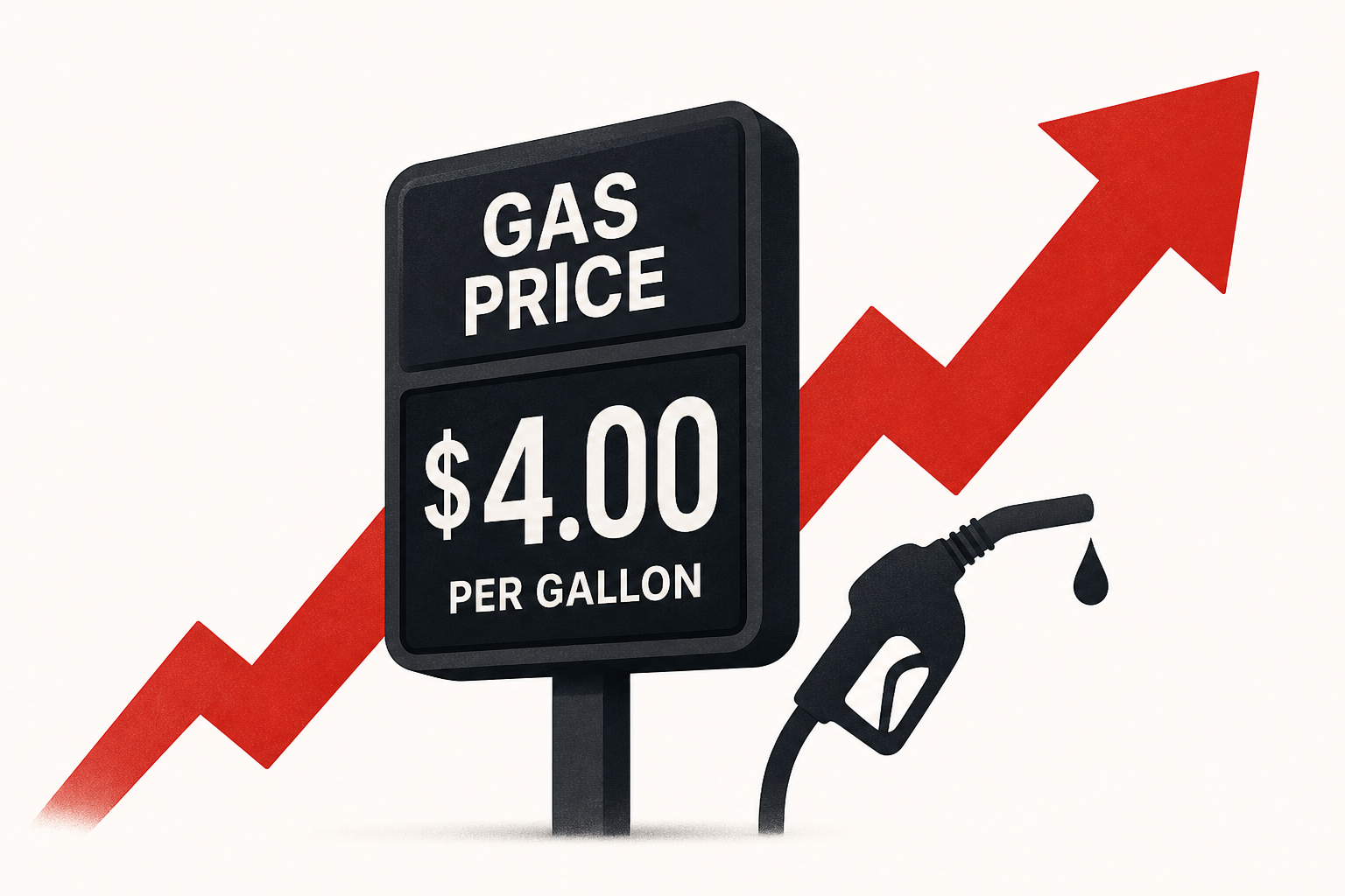 Gas prices top $4 a gallon again as U.S.-Iran conflict escalates, AAA data shows