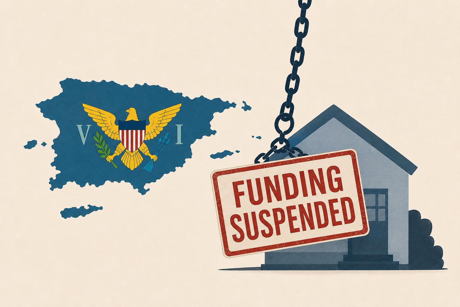 Trump administration suspends Virgin Islands housing authority funding