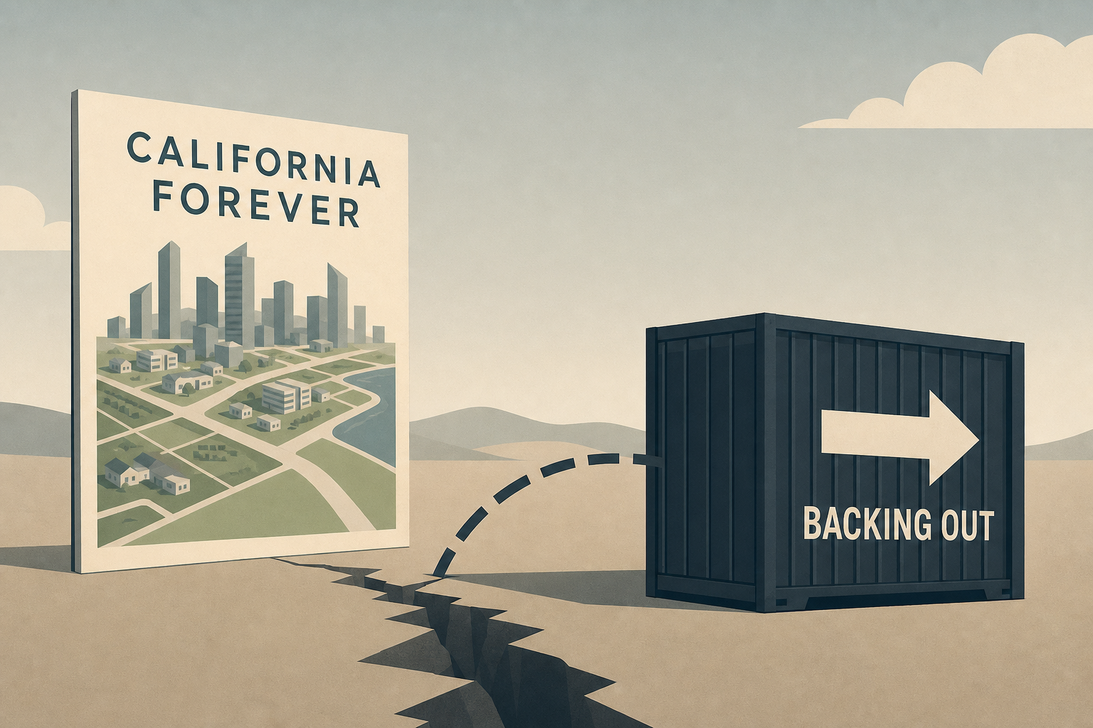 California Forever suffers blow after Saronic Technologies backs out