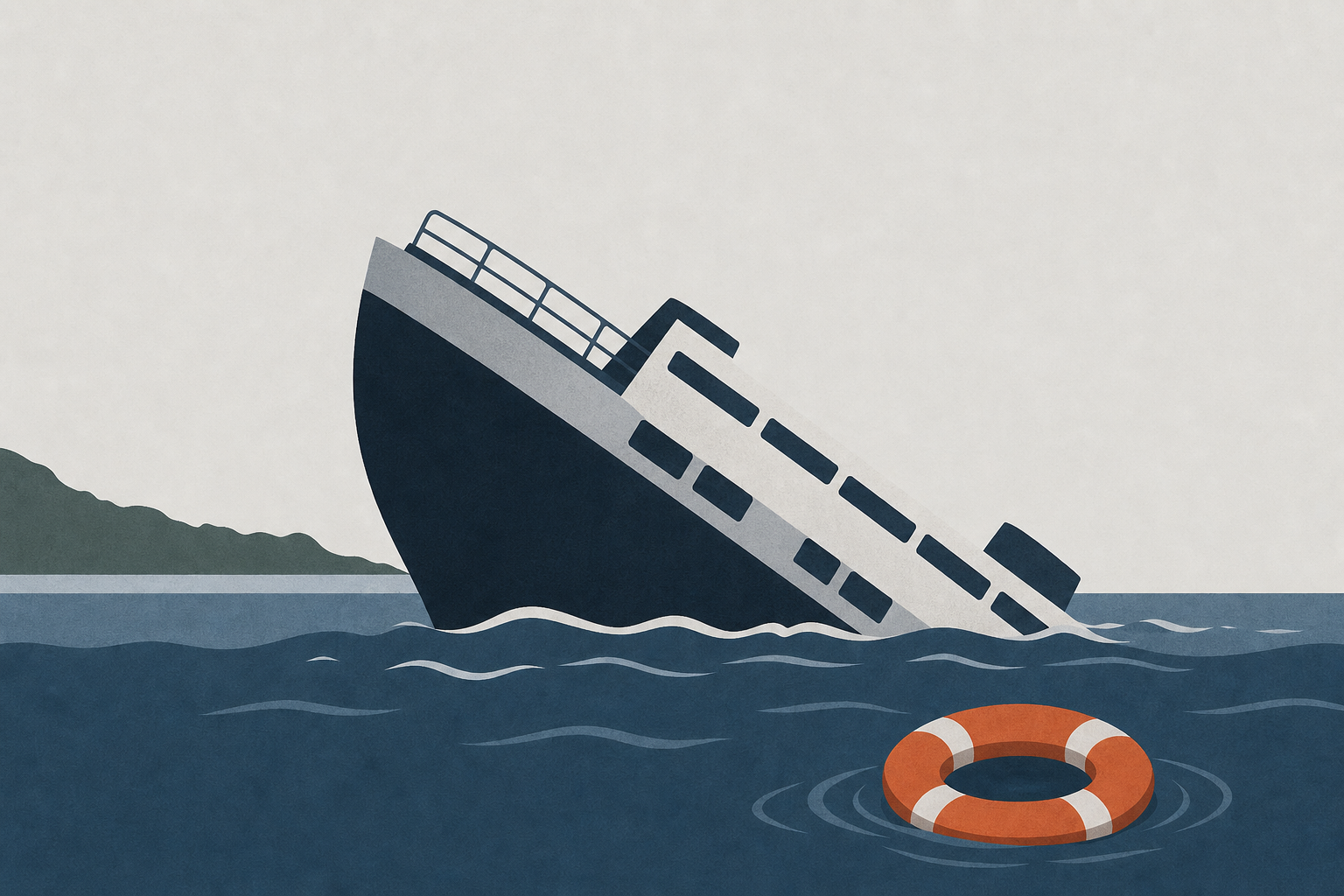 Dozens feared dead after passenger ferry sinks off coast of Guyana