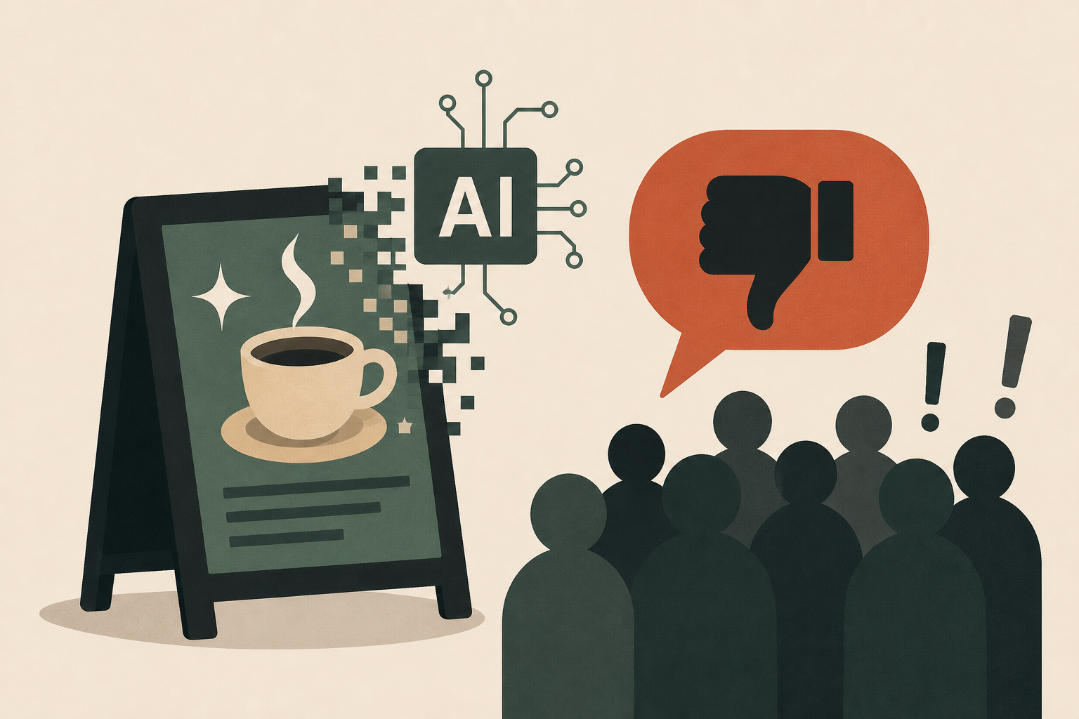 California cafe’s AI-generated advertisements spark backlash