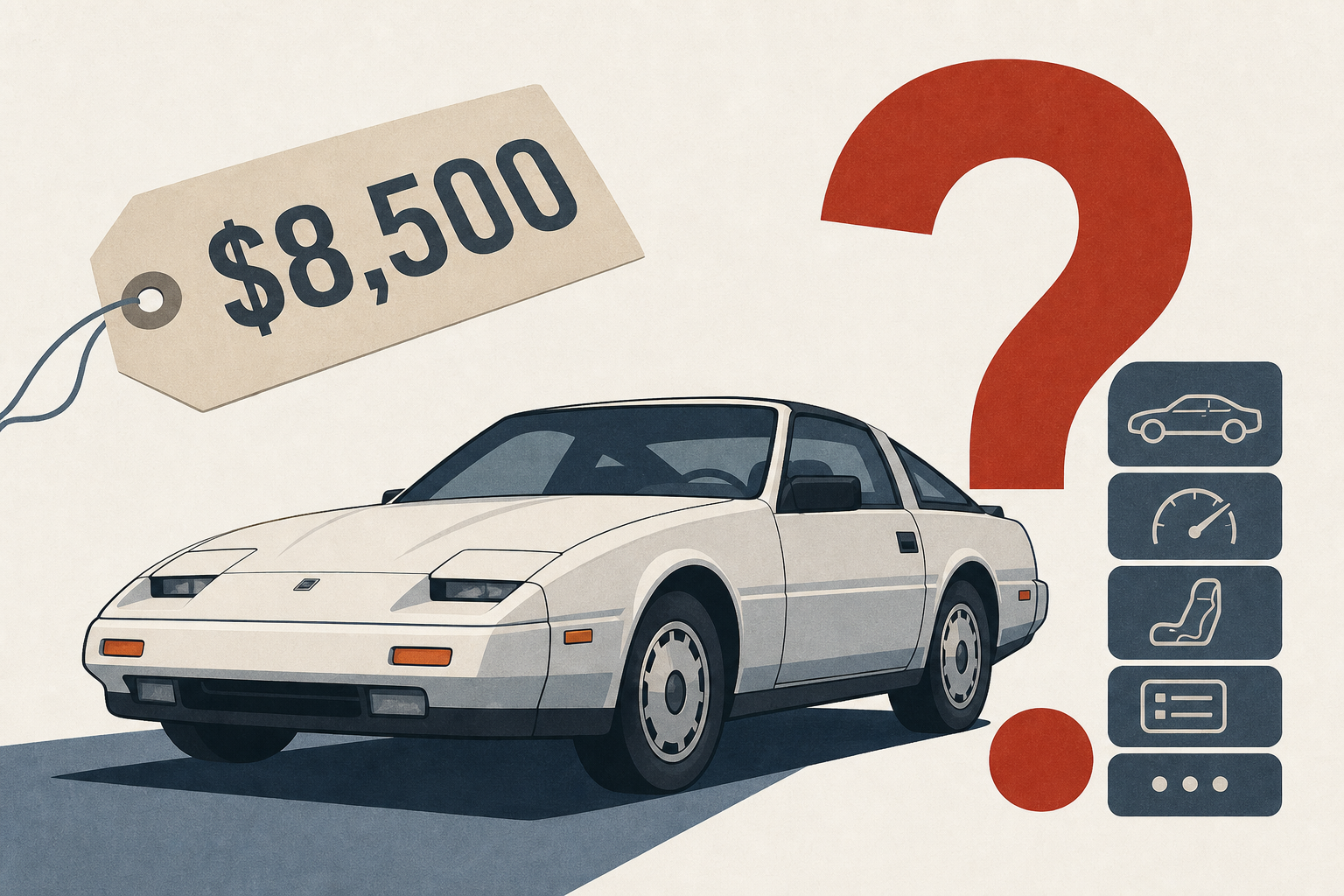At $8,500, Does This 1987 Nissan 300ZX Push All The Right Buttons?