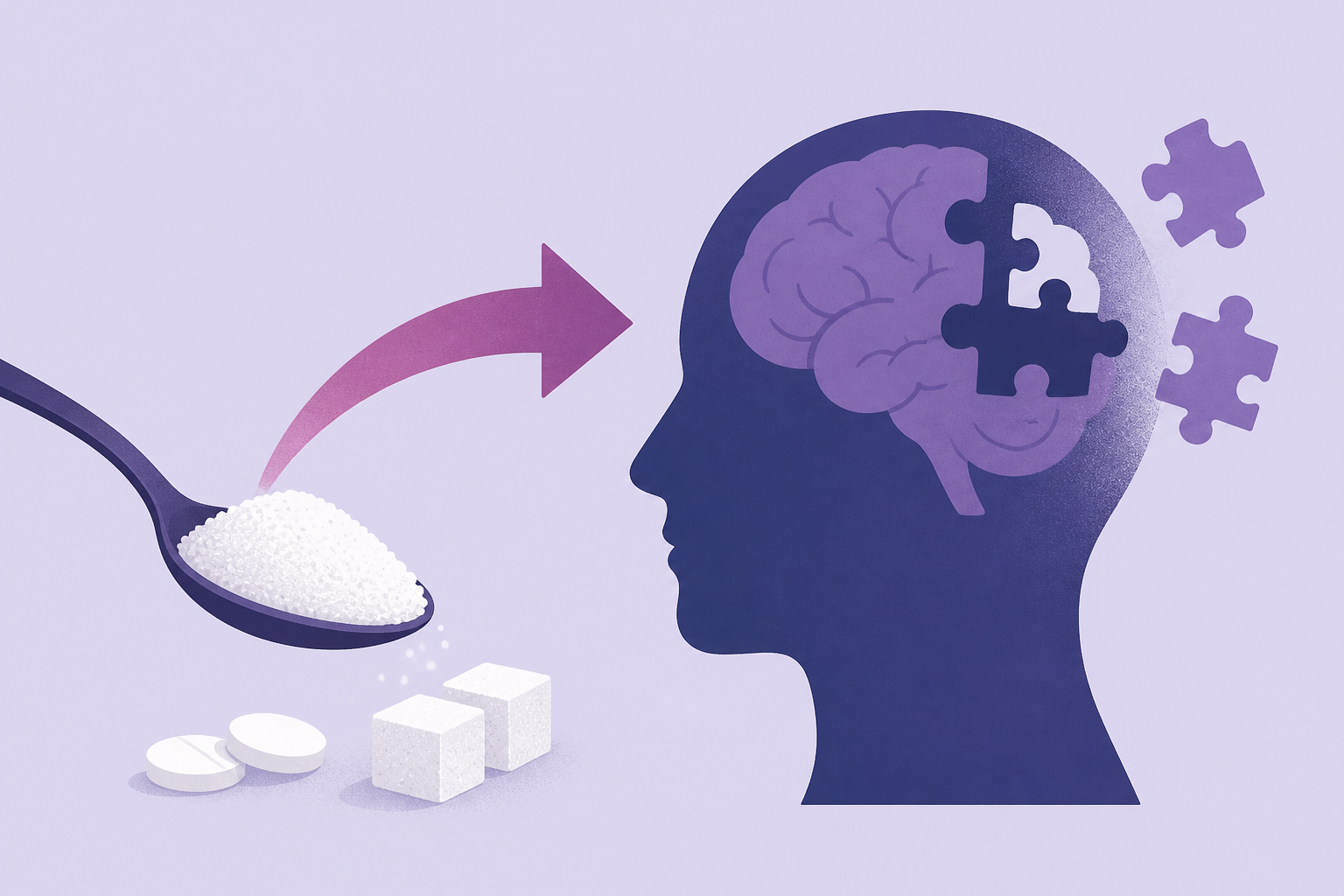 Higher consumption of sweeteners linked to decline in memory