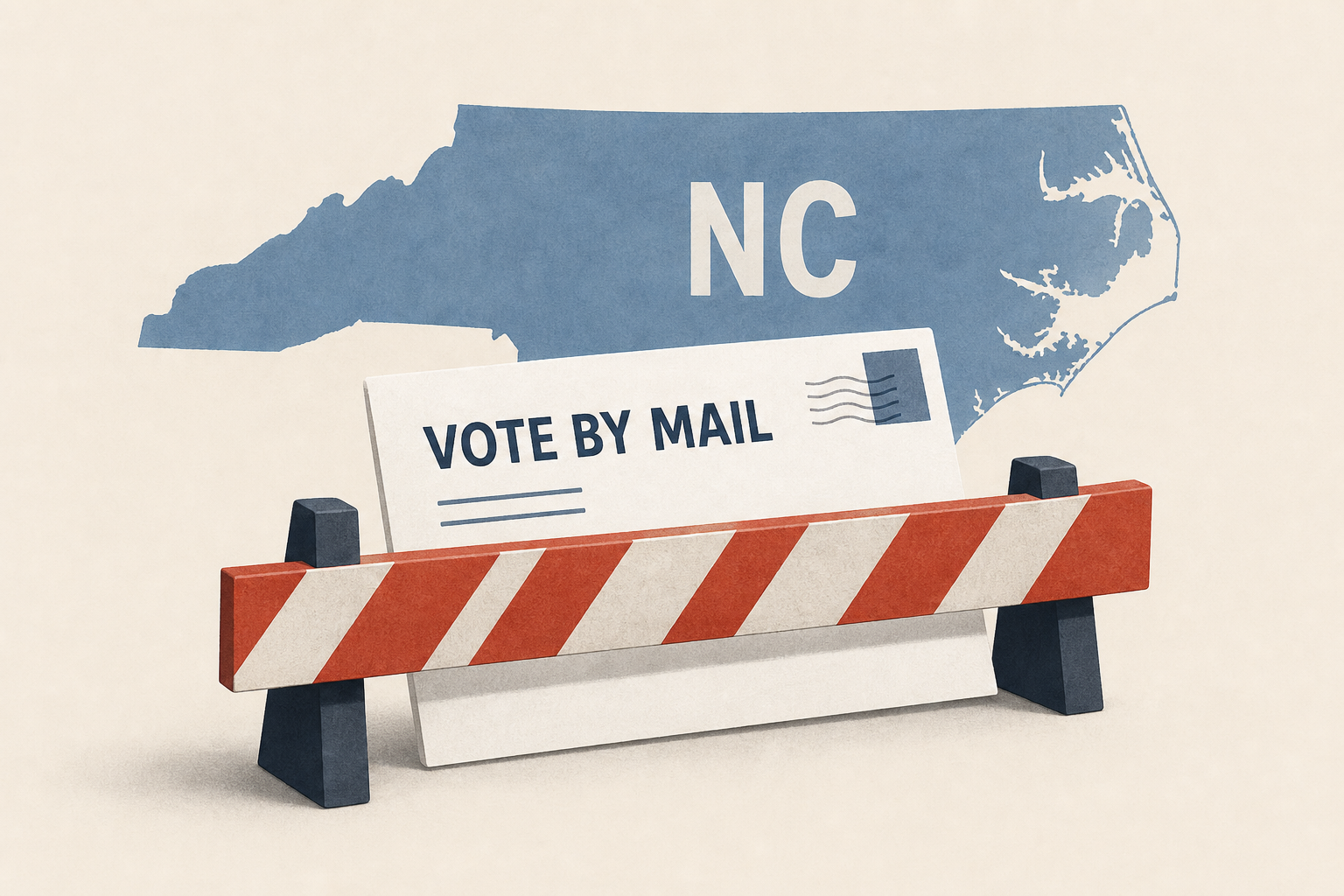 North Carolina election board again makes it harder to vote by mail