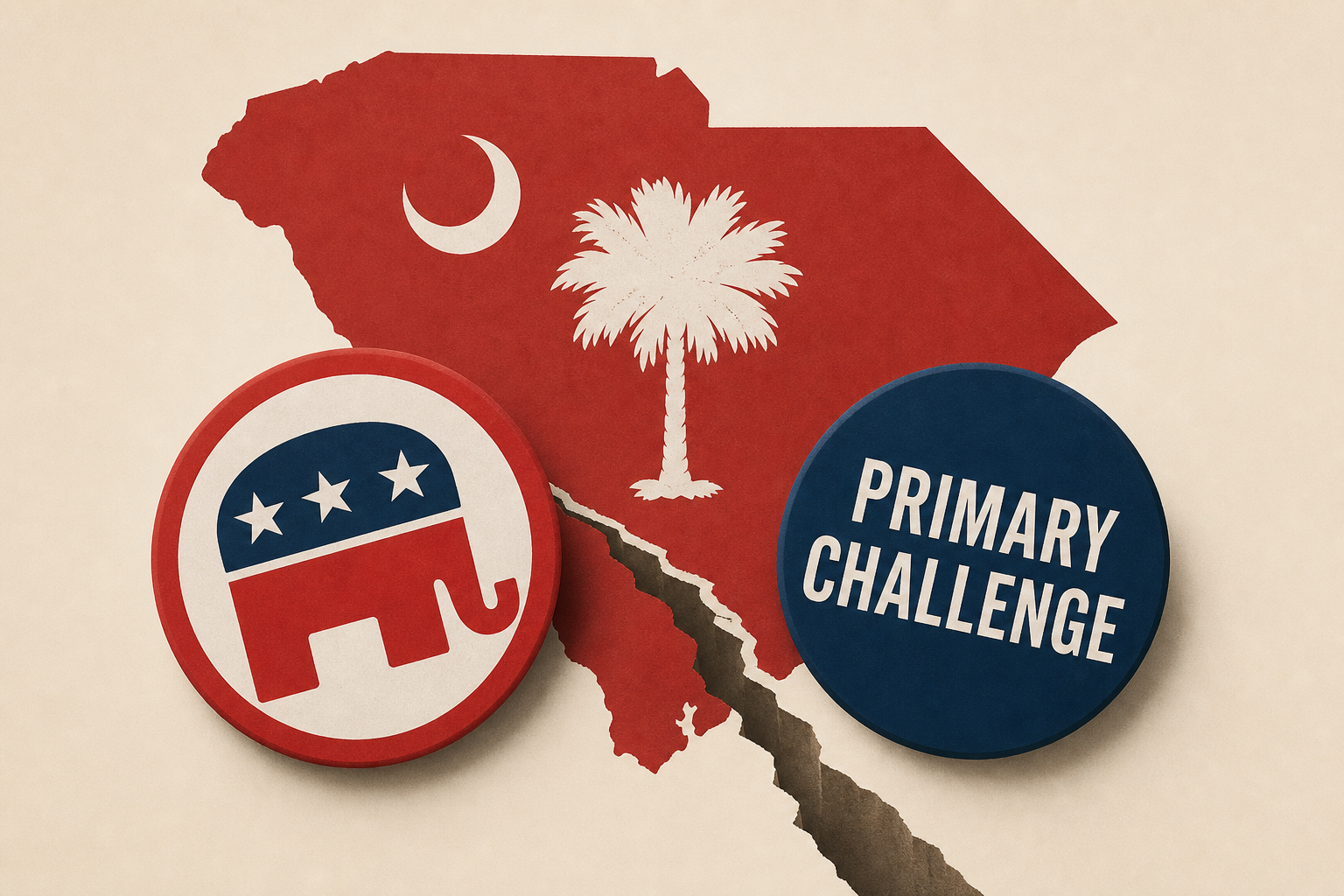 Trump's South Carolina Senate endorsement faces GOP primary challenge