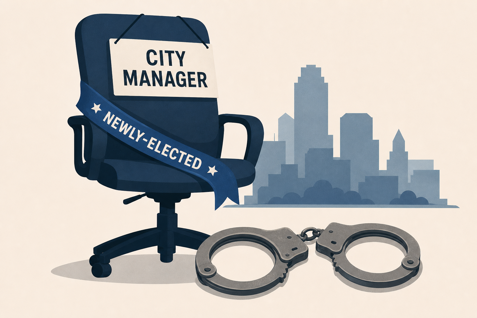 Newly-elected city manager arrested weeks after assuming office