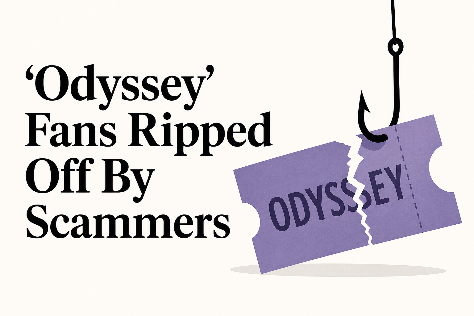 'Odyssey' Fans Ripped Off By Scammers