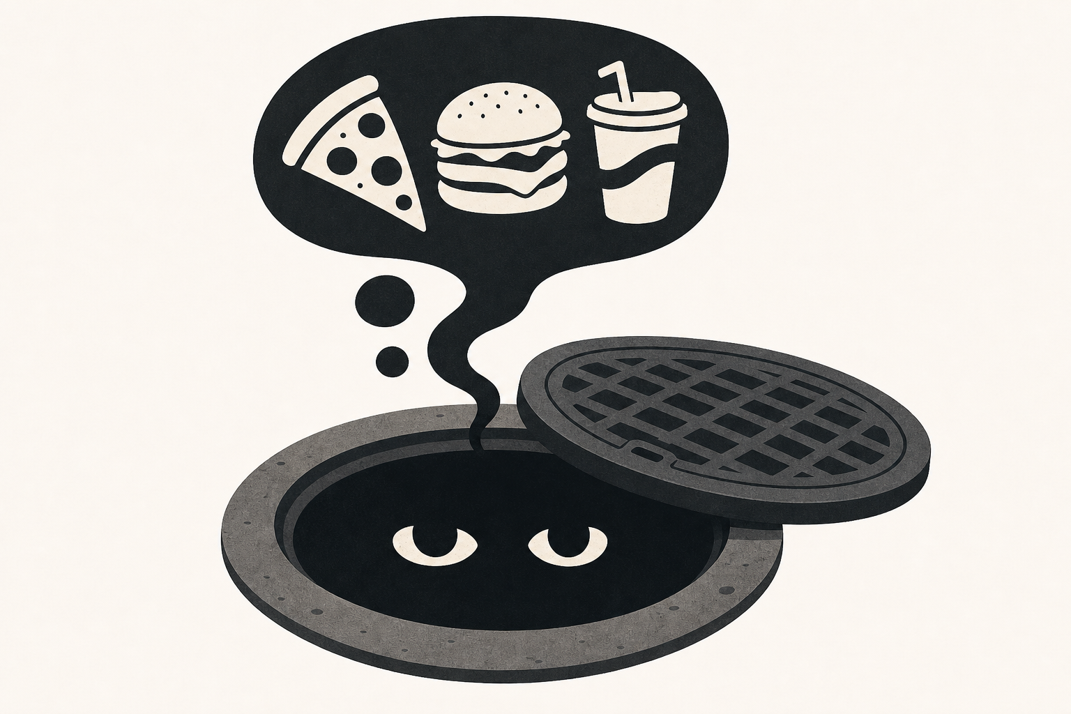 The Sewer Knows What You Ate