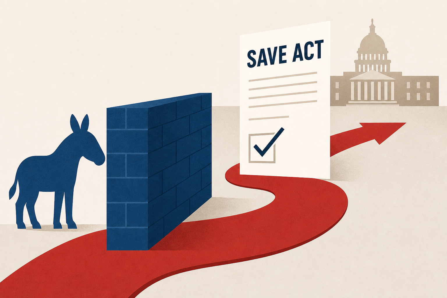 Johnson's latest SAVE Act gambit could side-step Democrats completely
