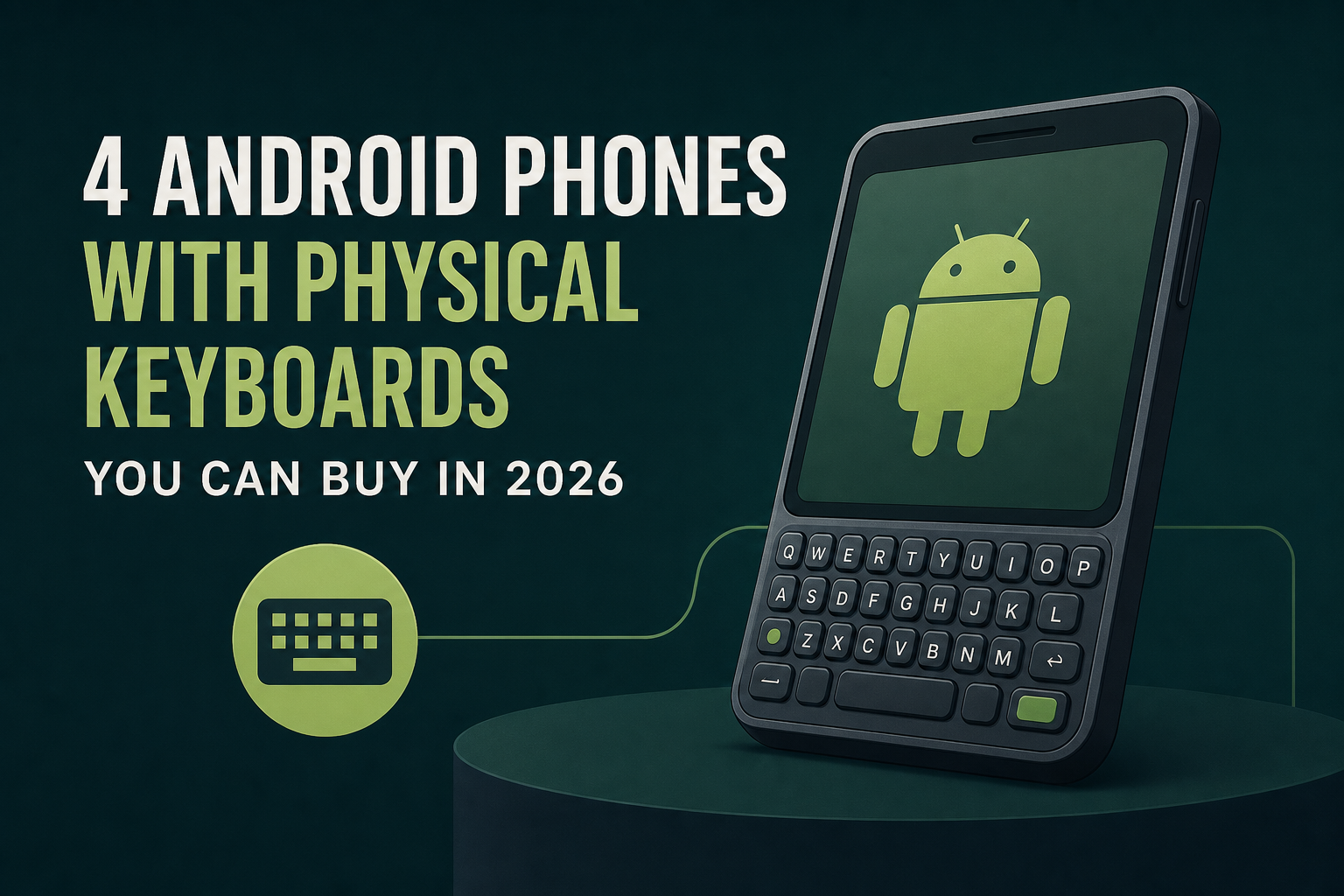 4 Android Phones With Physical Keyboards You Can Buy In 2026