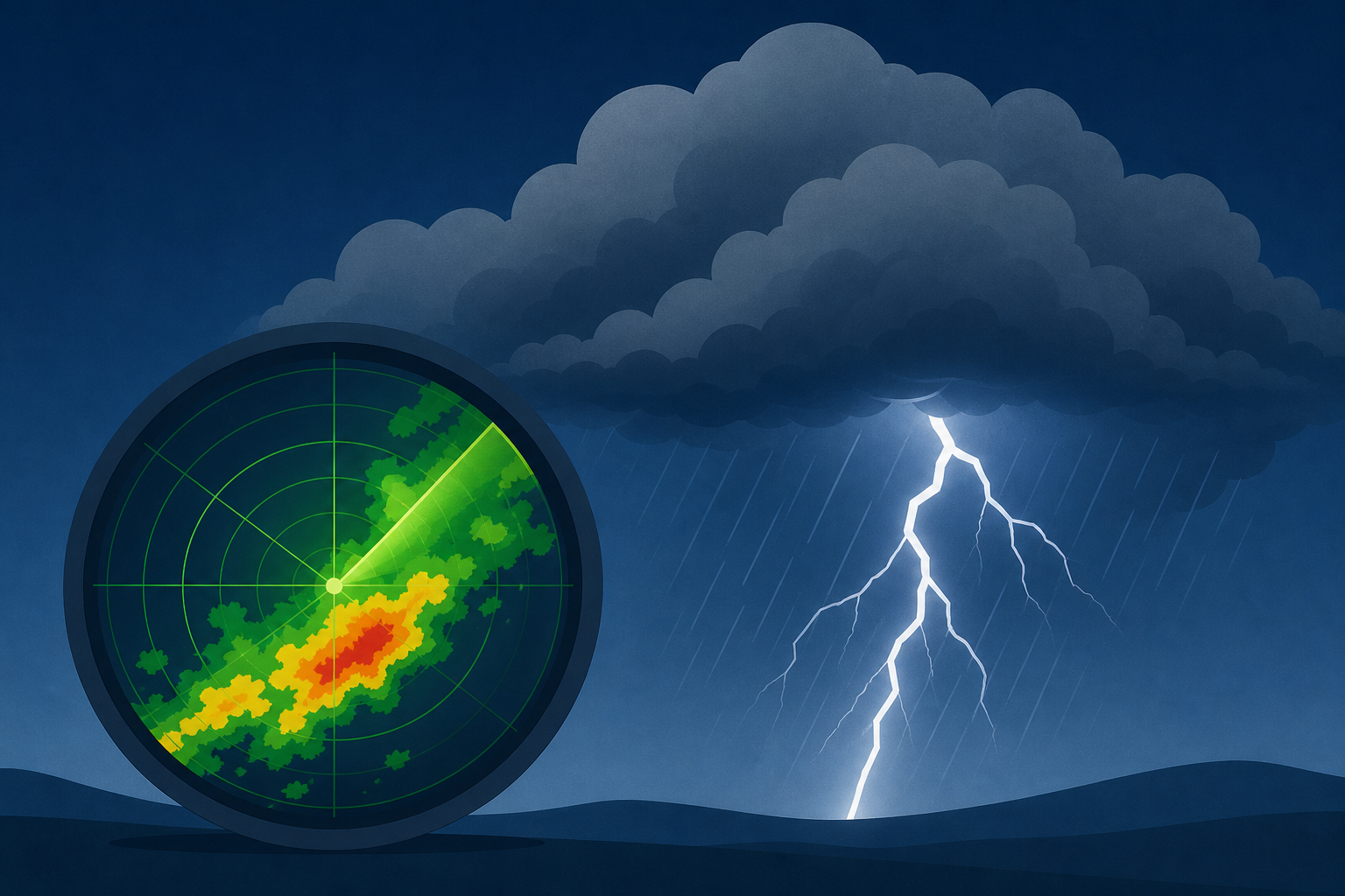 Tracking strong storms this evening